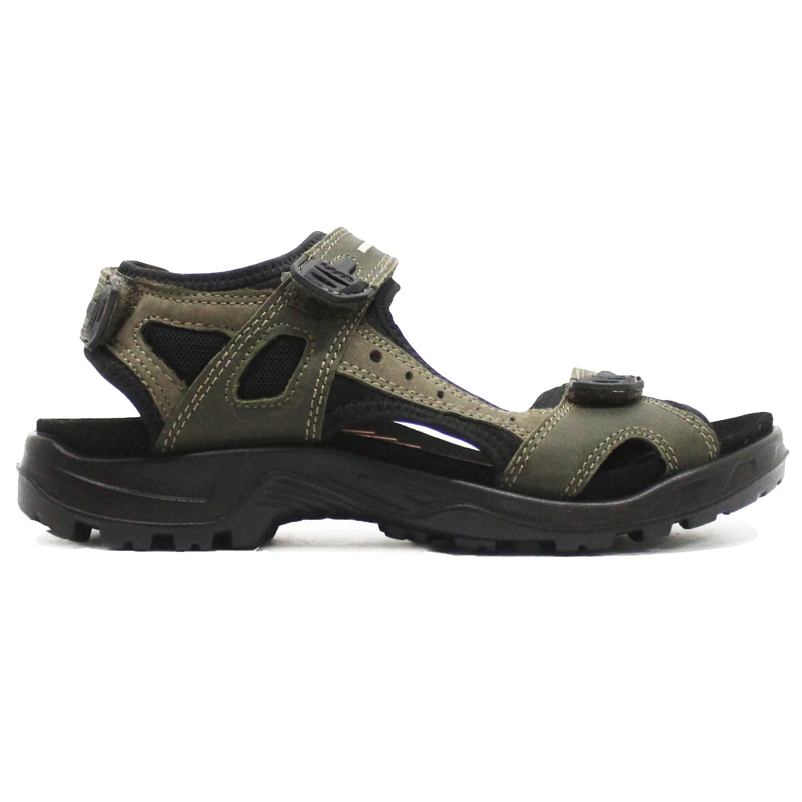 Ecco Offroad Oiled Nubuck Leather Men's Casual Sandals ecco Shoes