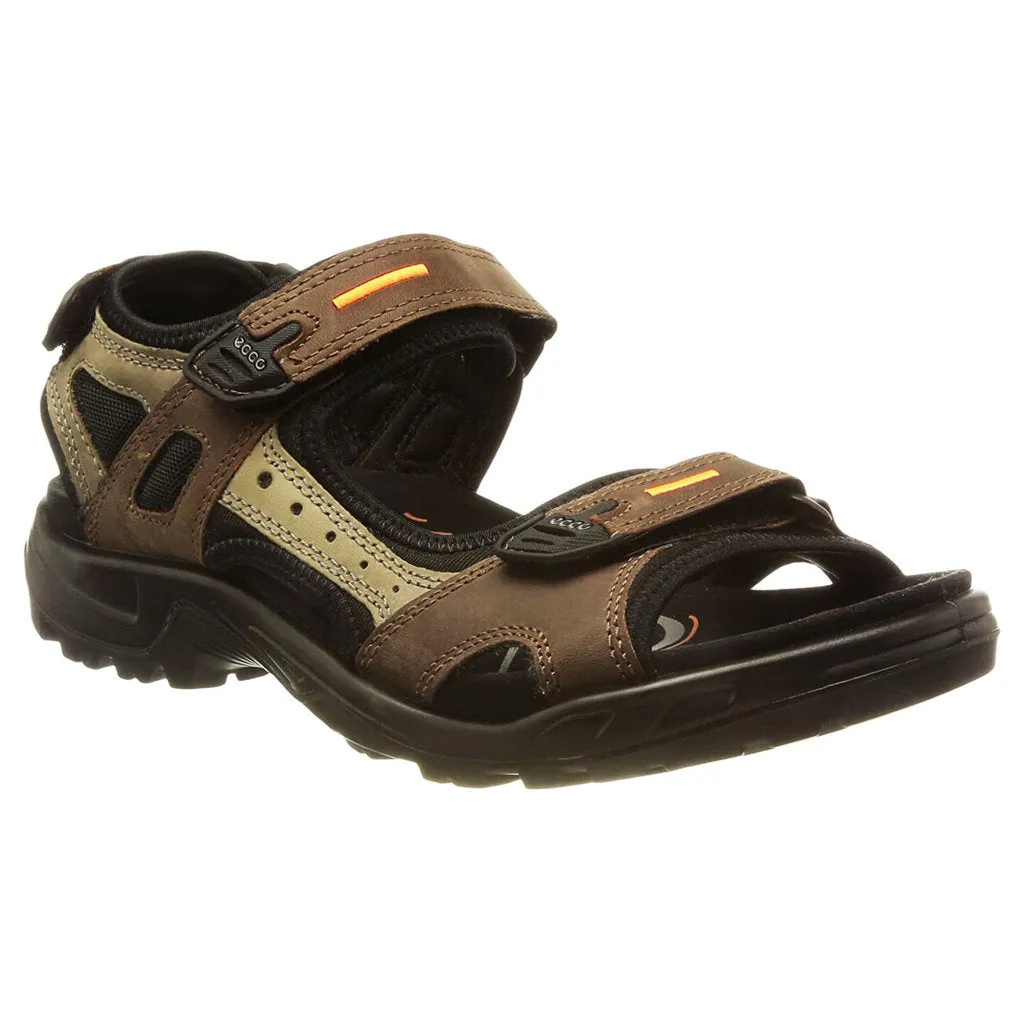 Ecco Offroad Oiled Nubuck Leather Men's Casual Sandals ecco Shoes