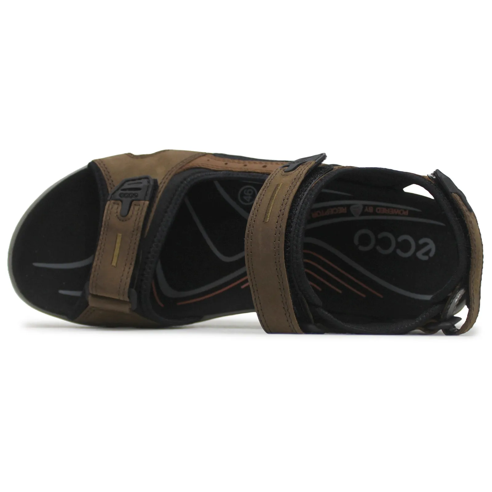 Ecco Offroad Oiled Nubuck Leather Men's Casual Sandals ecco Shoes
