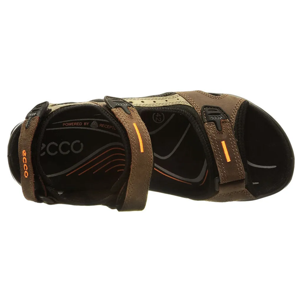 Ecco Offroad Oiled Nubuck Leather Men's Casual Sandals ecco Shoes