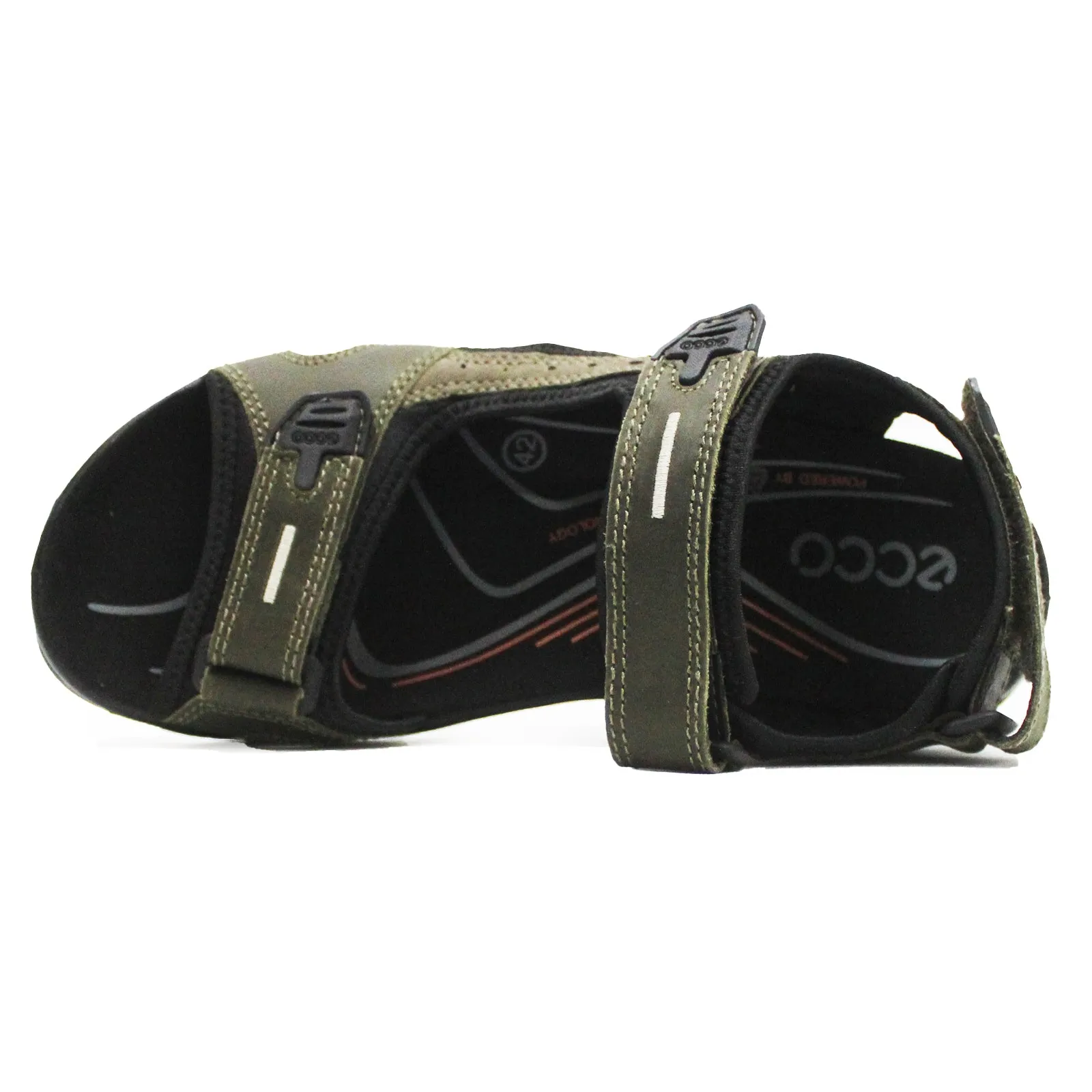 Ecco Offroad Oiled Nubuck Leather Men's Casual Sandals ecco Shoes
