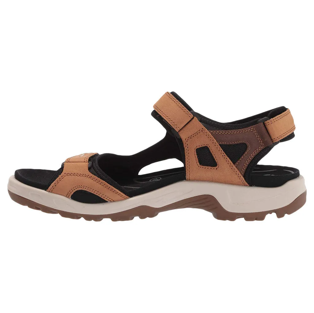 Ecco Offroad Oiled Nubuck Leather Men's Casual Sandals ecco Shoes