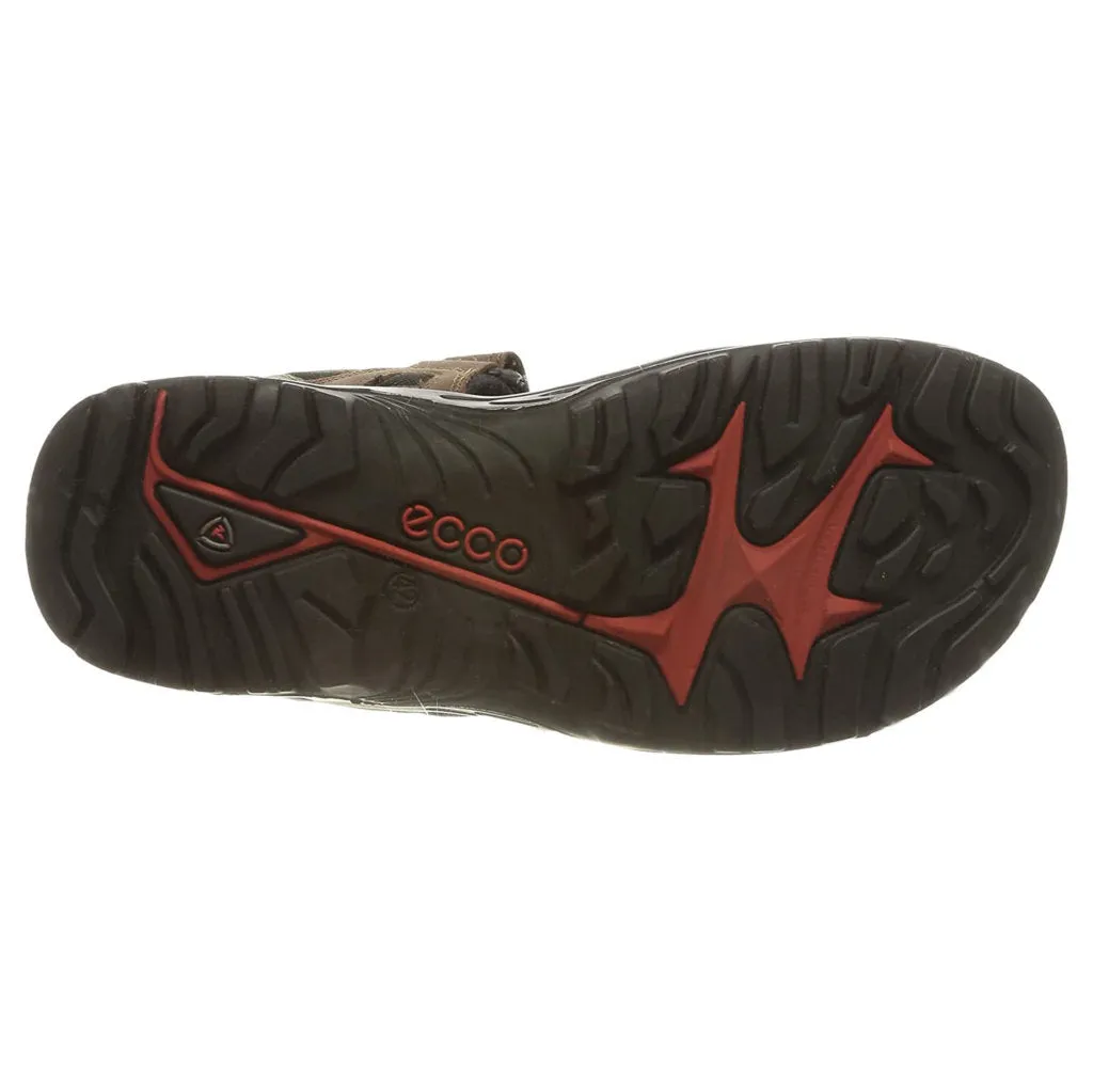 Ecco Offroad Oiled Nubuck Leather Men's Casual Sandals ecco Shoes