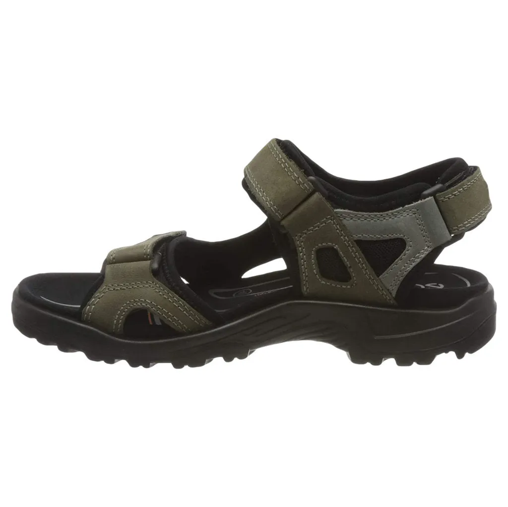 Ecco Offroad Oiled Nubuck Leather Men's Casual Sandals ecco Shoes