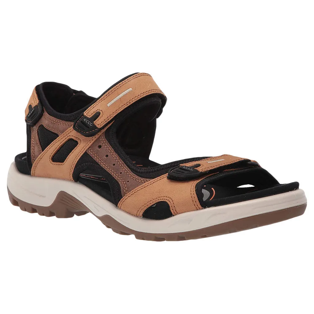 Ecco Offroad Oiled Nubuck Leather Men's Casual Sandals ecco Shoes