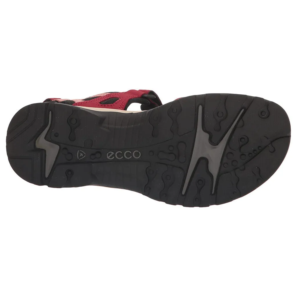 Ecco Offroad Oiled Nubuck Leather Women's Casual Sandals ecco Shoes