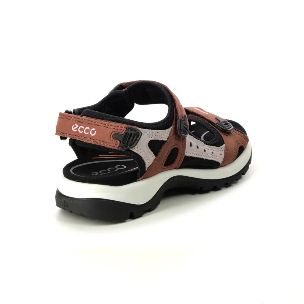 Ecco Offroad Oiled Nubuck Leather Women's Casual Sandals ecco Shoes