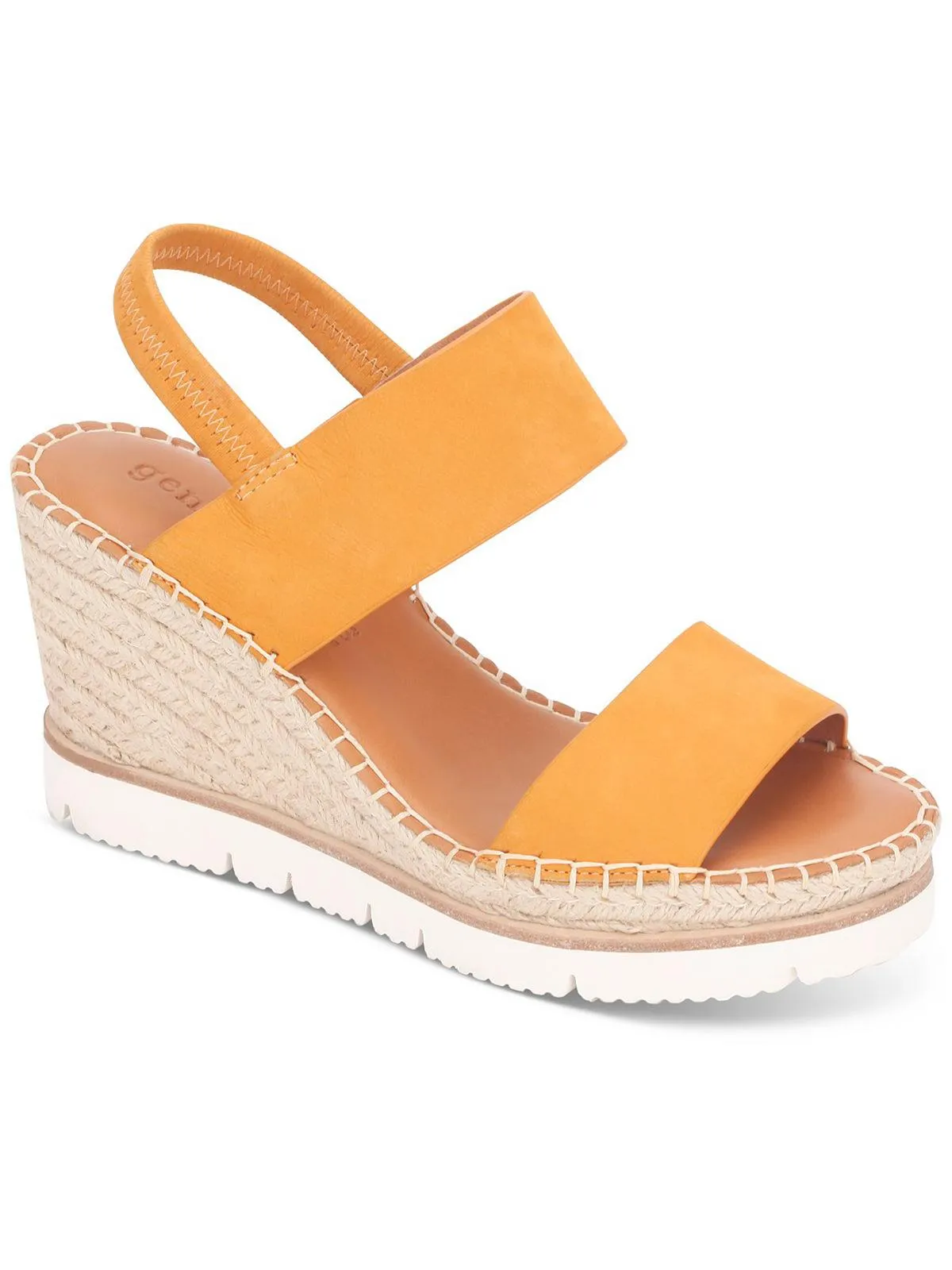 Elyssa Two-Band Womens Padded Insole Platforms Espadrilles