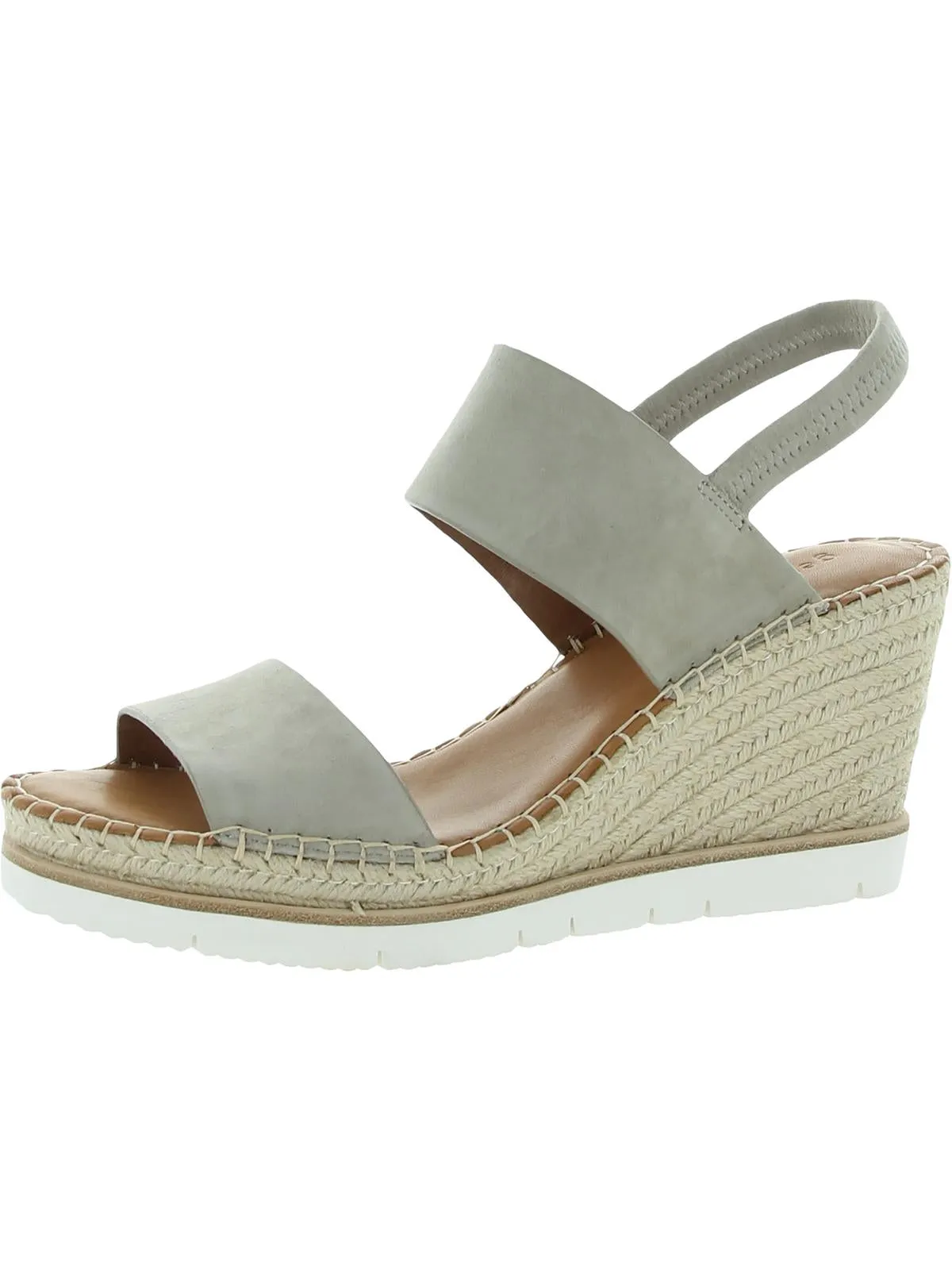 Elyssa Two-Band Womens Padded Insole Platforms Espadrilles