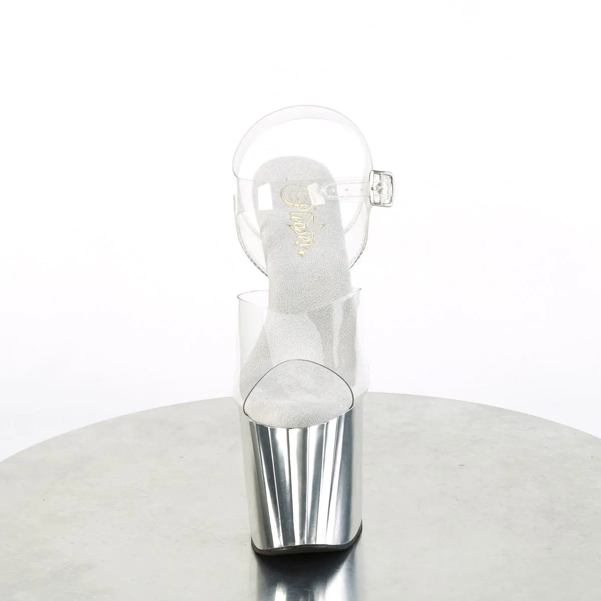 ENCHANT-708 Clear/Silver Chrome