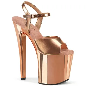 ENCHANT-709 Rose Gold Metallic Pu/Rose Gold Chrome