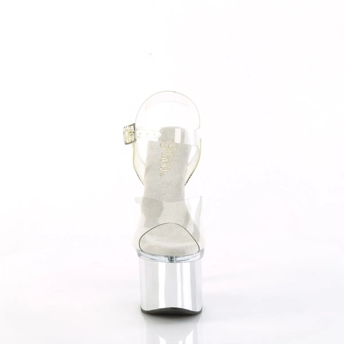 ESTEEM-708 Clear/Clear-Silver Chrome