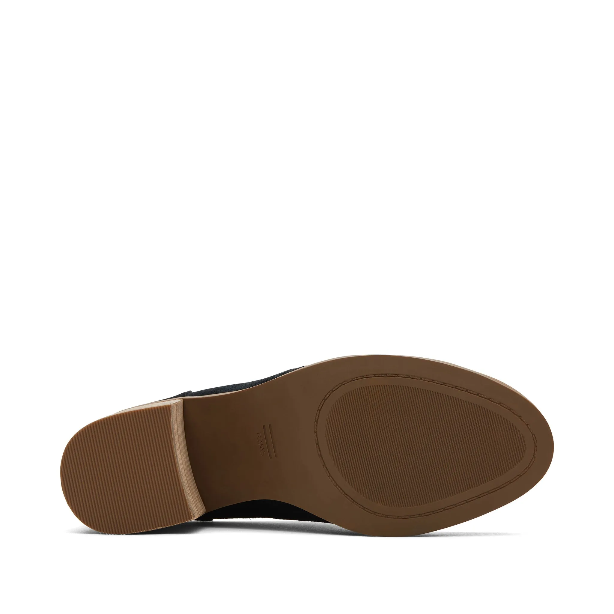 Evelyn Black Suede Mule
