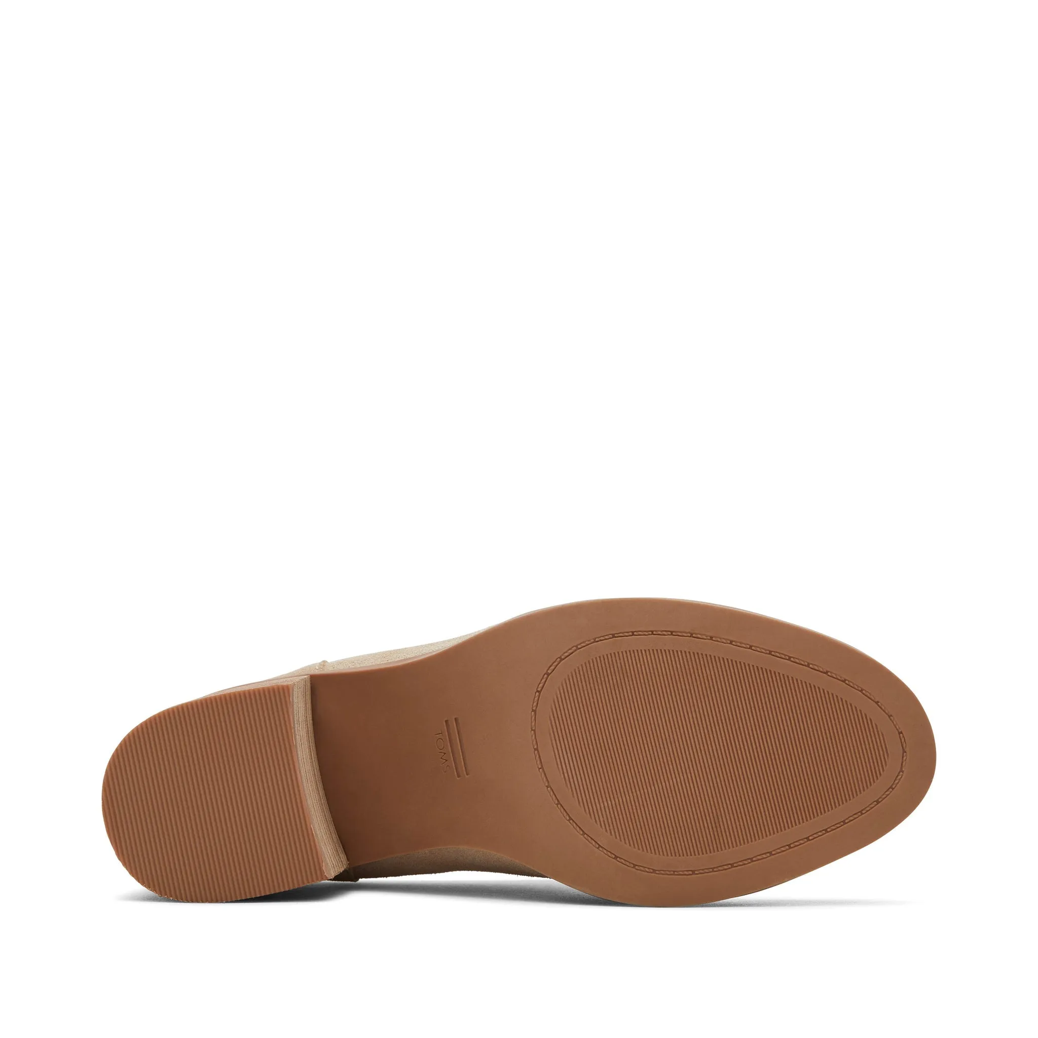 Evelyn Oatmeal Suede Mule