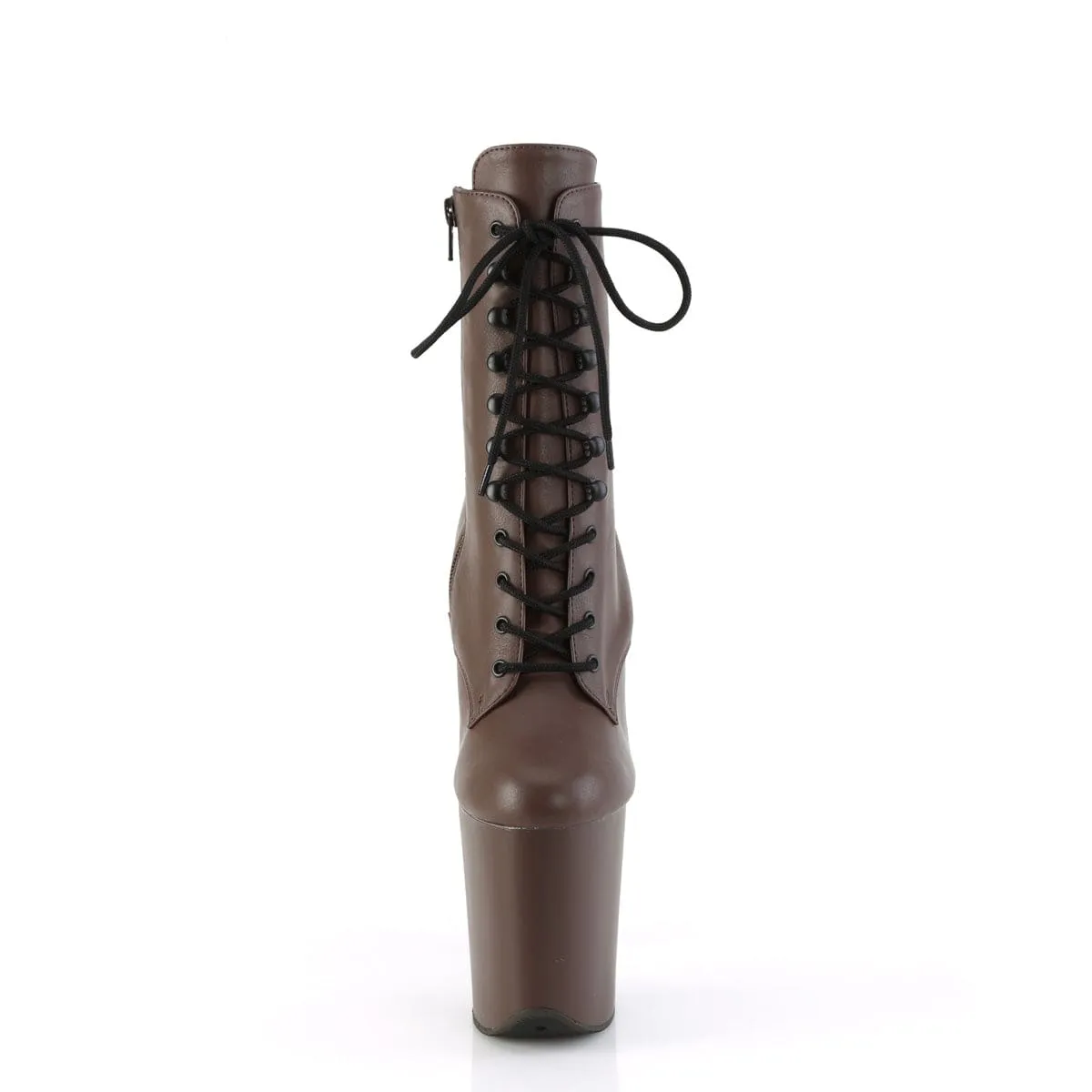 FLAMINGO-1020 Mocha Faux Leather/Mocha Matte