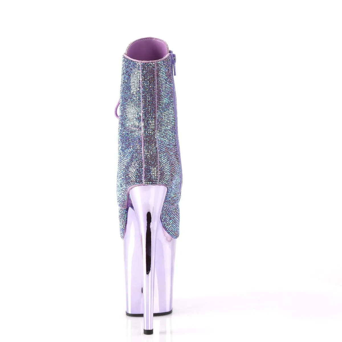 FLAMINGO-1020CHRS Lavender Multi Rhinestones/Lavender Chrome