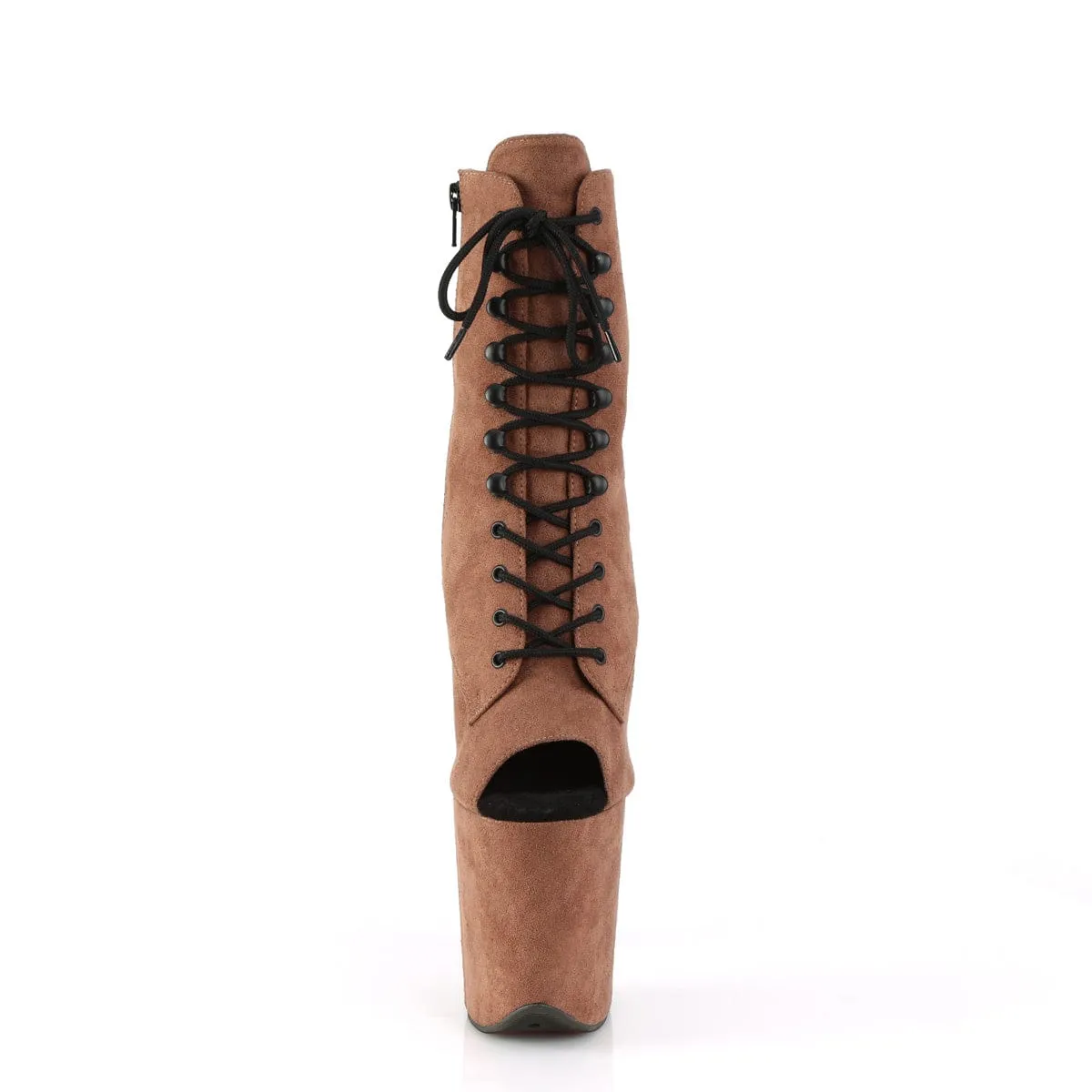 FLAMINGO-1021FS Caramel Faux Suede/Caramel Faux Suede