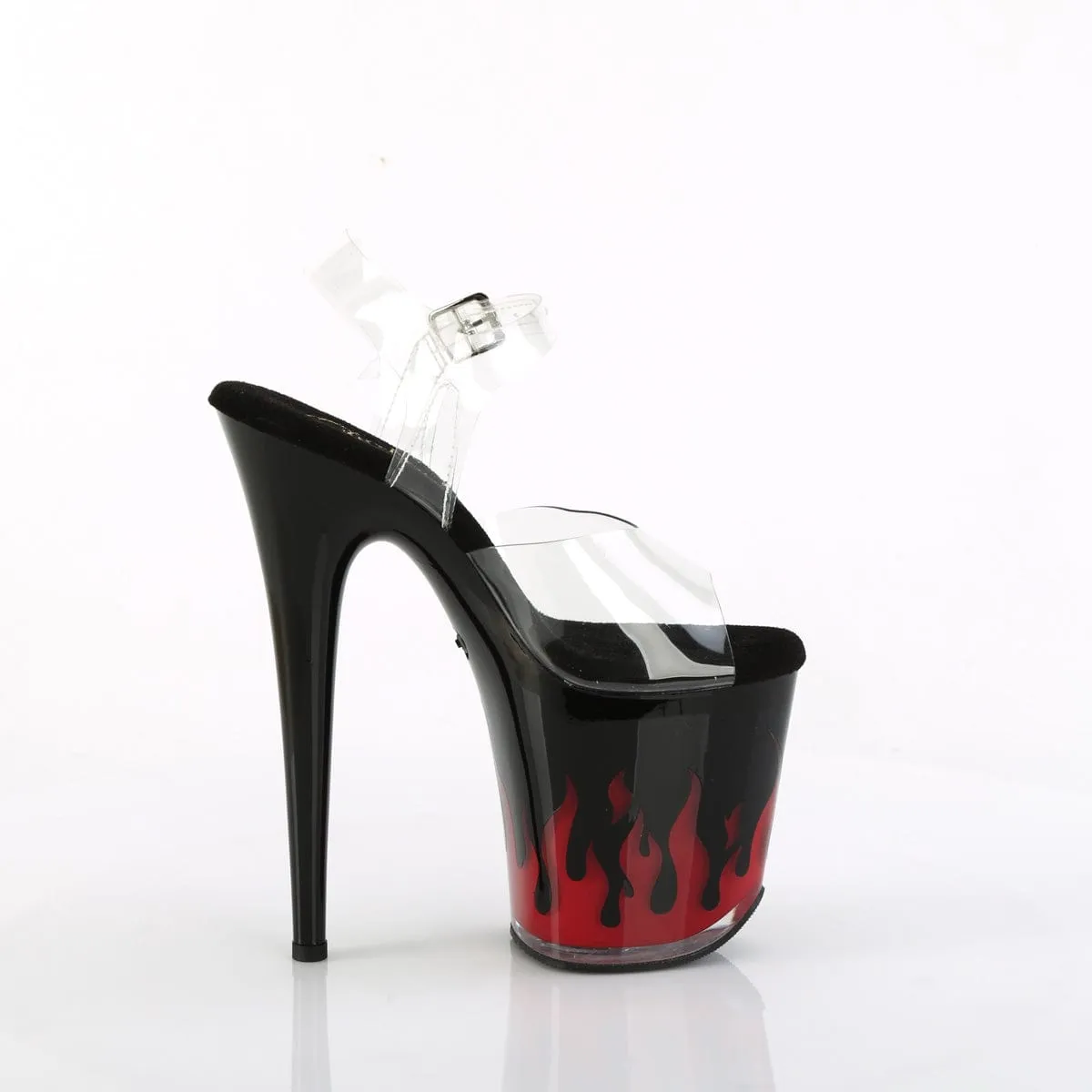 FLAMINGO-808NLFL Clear/Black-Red