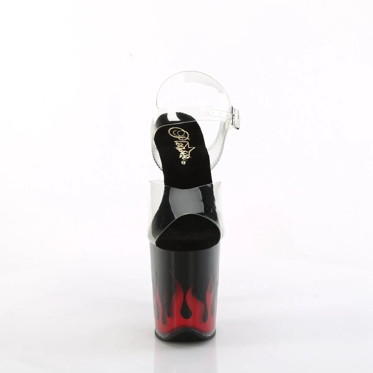 FLAMINGO-808NLFL Clear/Black-Red
