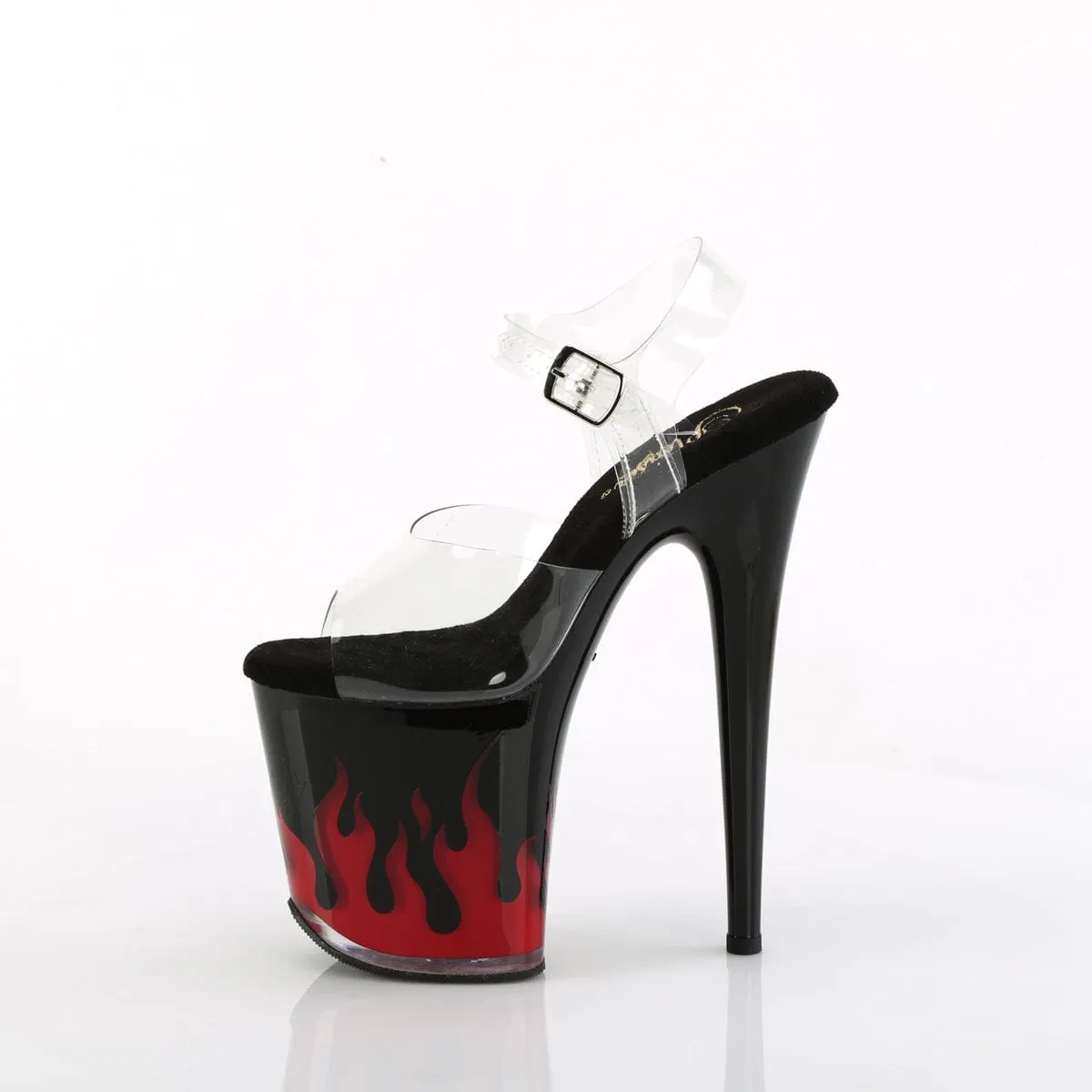 FLAMINGO-808NLFL Clear/Black-Red
