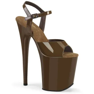 FLAMINGO-809 Mocha Patent/Mocha