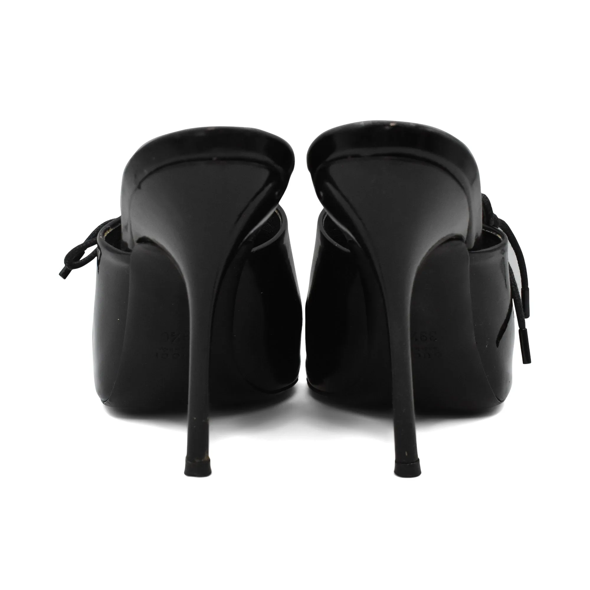 Gucci Lace Up Mules - Women's 39.5