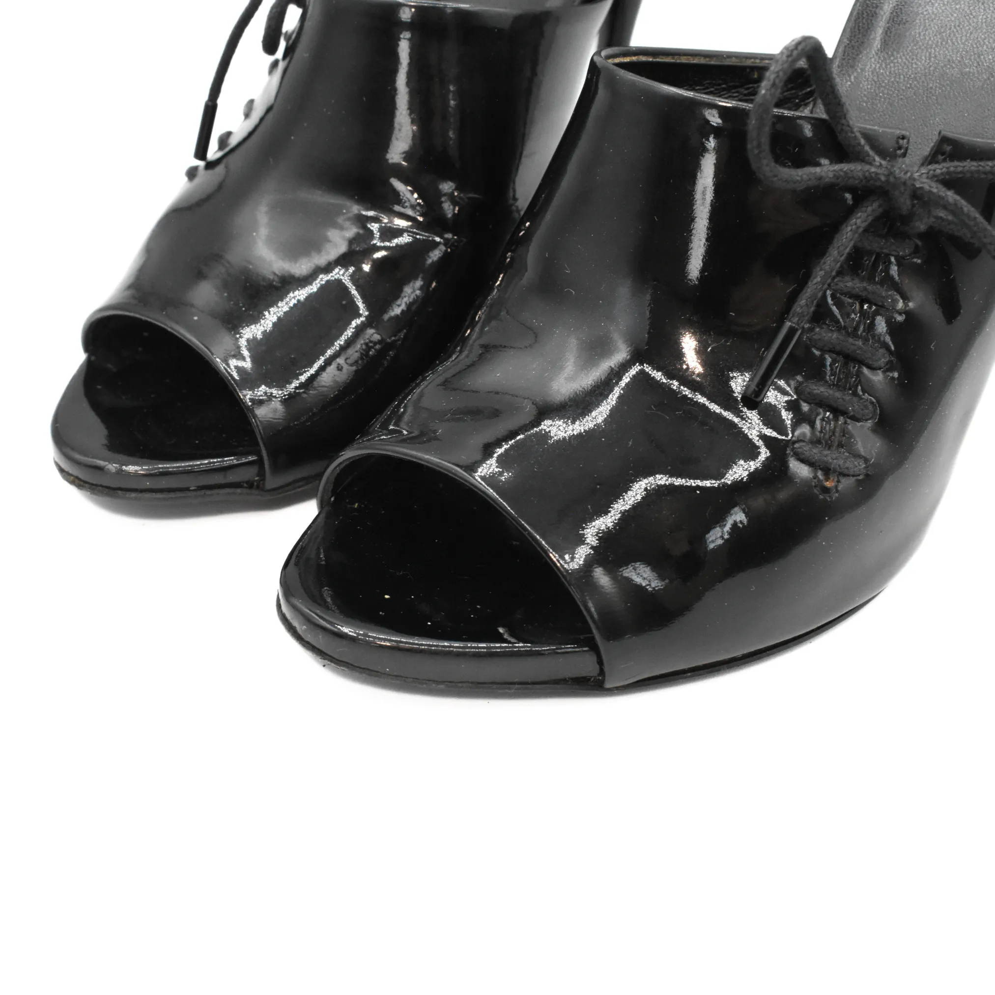 Gucci Lace Up Mules - Women's 39.5