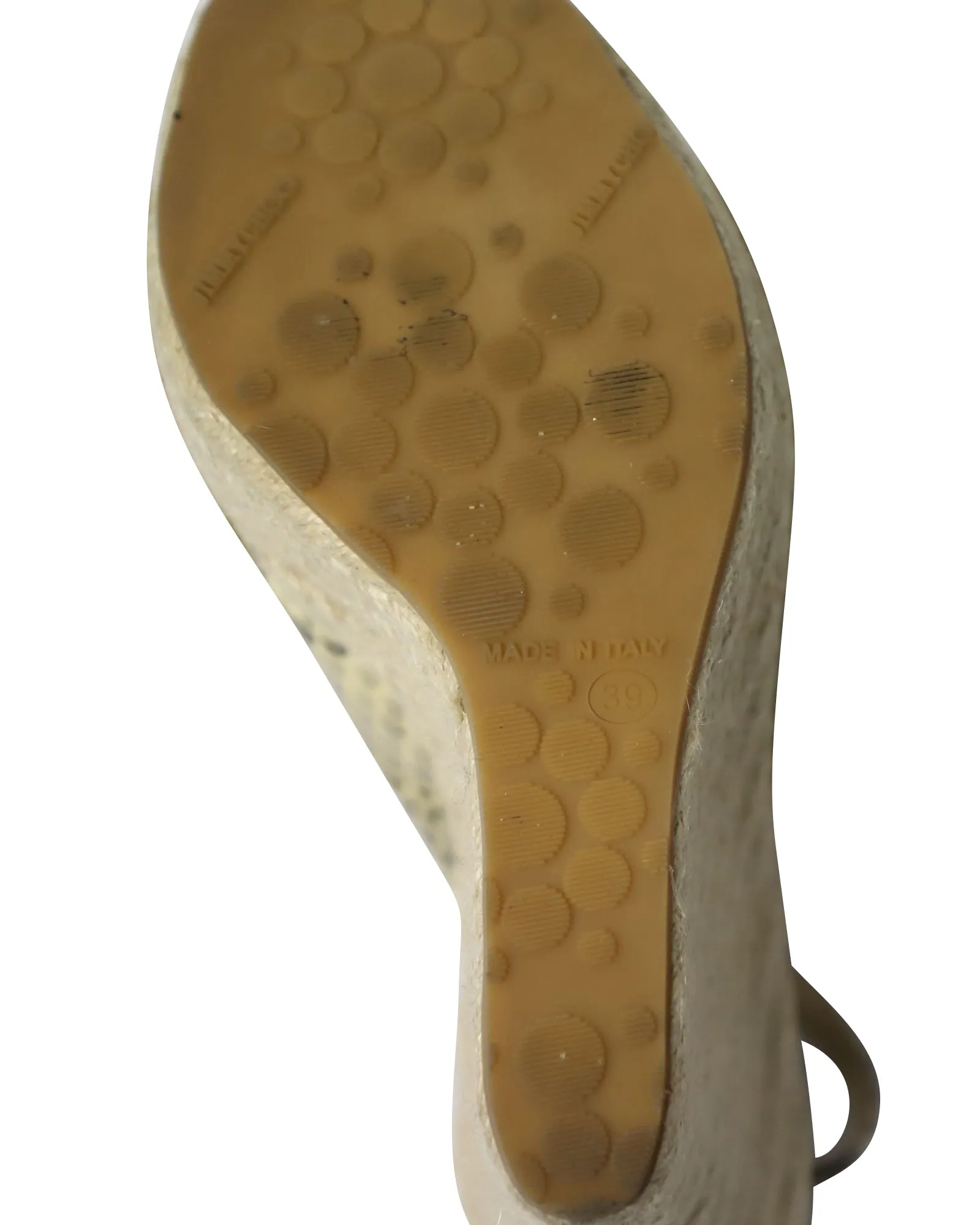 Jimmy Choo Polar Python Print Espadrille Wedges in Multicolor Leather Shoes_Jimmy-Choo
