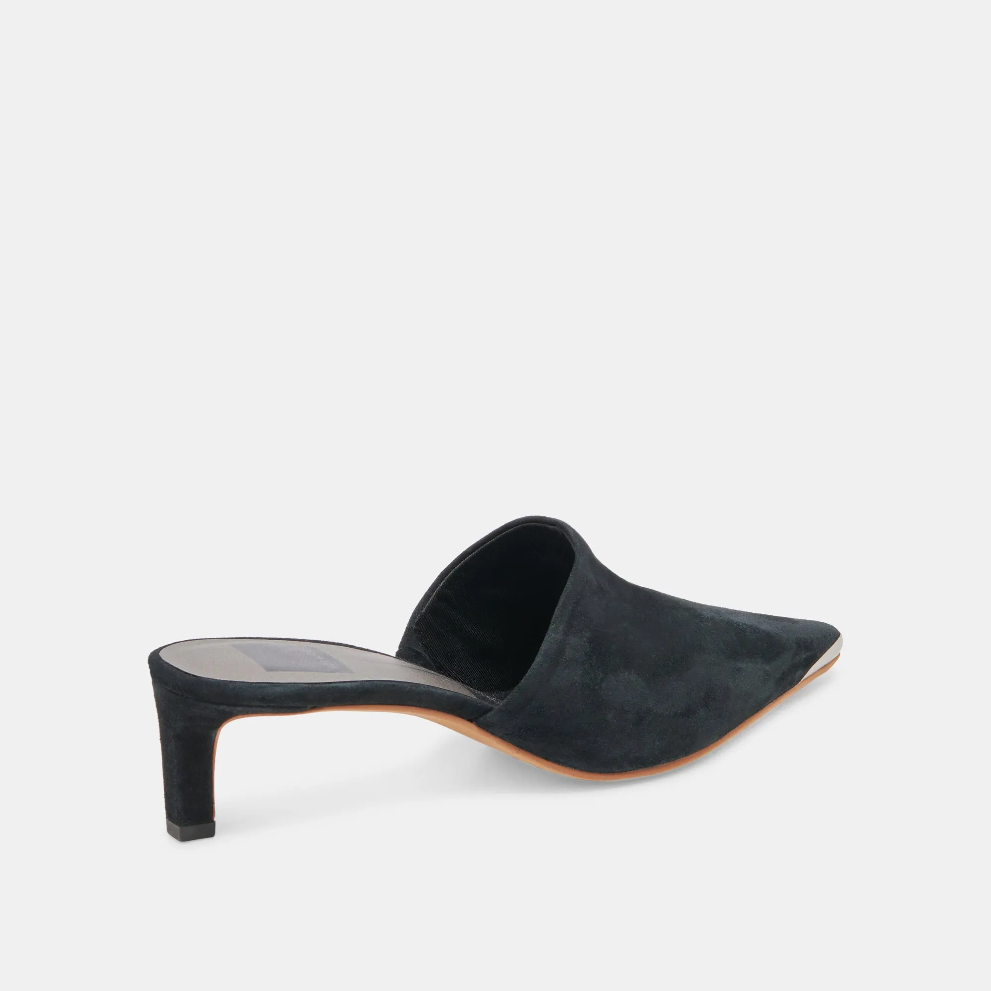 LEXY HEELS ONYX SUEDE
