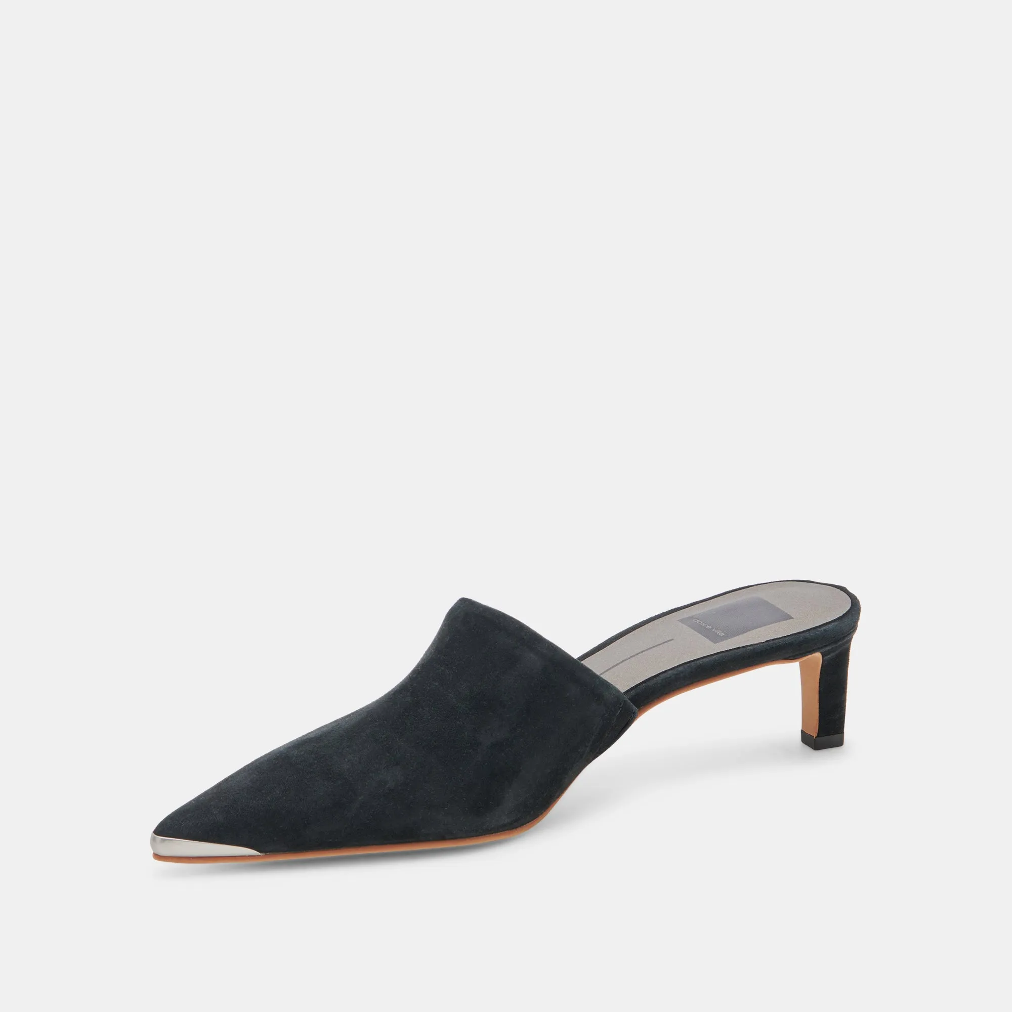 LEXY HEELS ONYX SUEDE