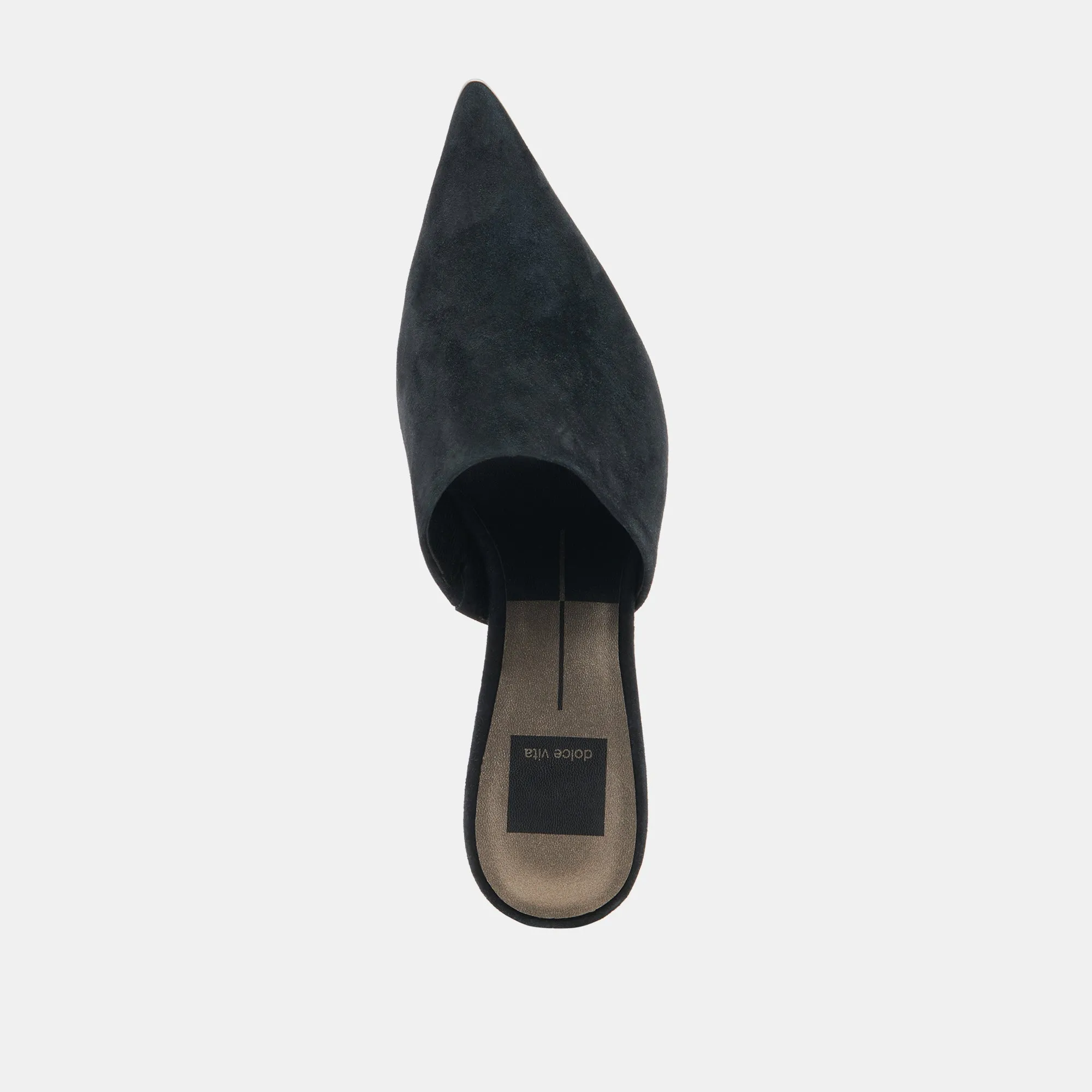 LEXY HEELS ONYX SUEDE