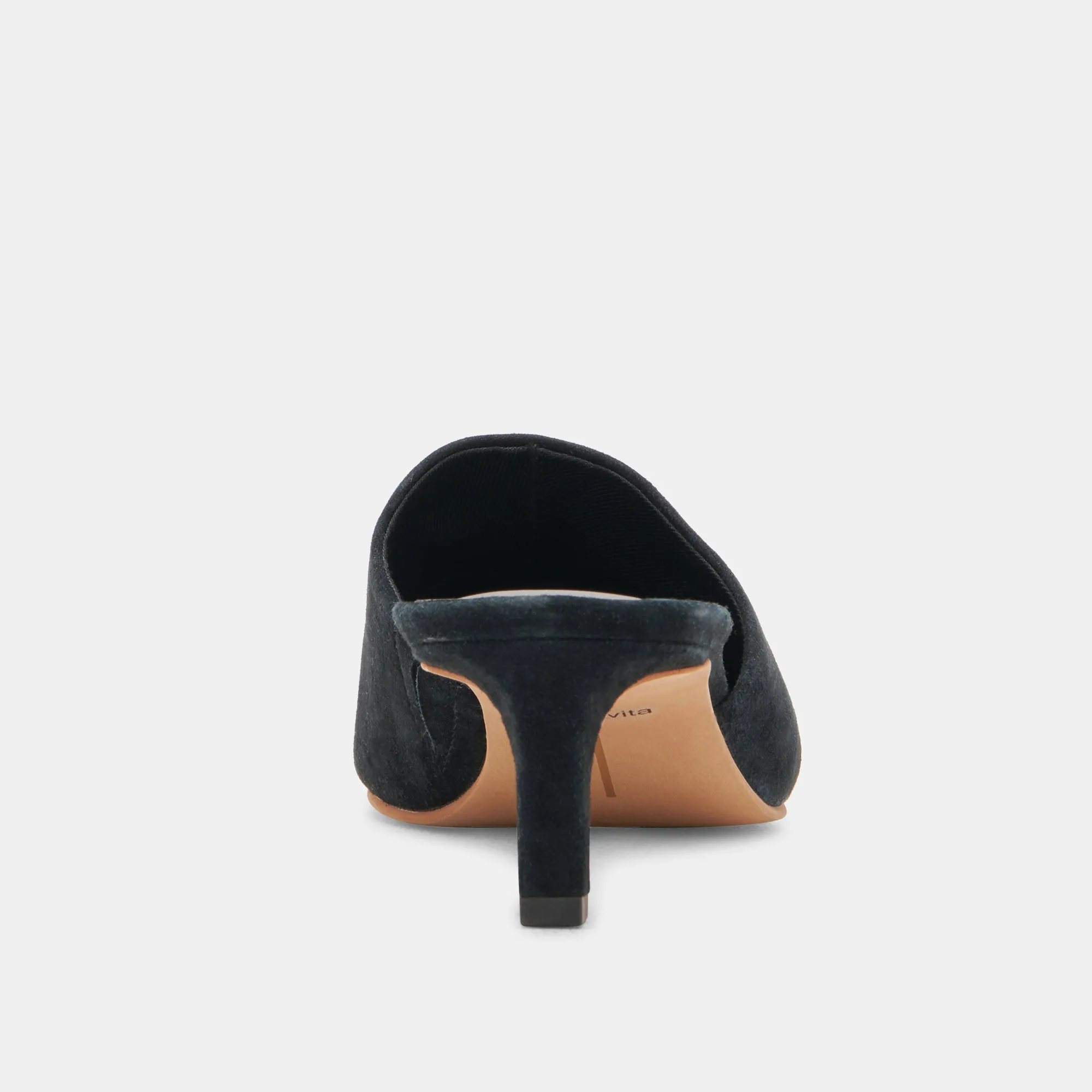 LEXY HEELS ONYX SUEDE