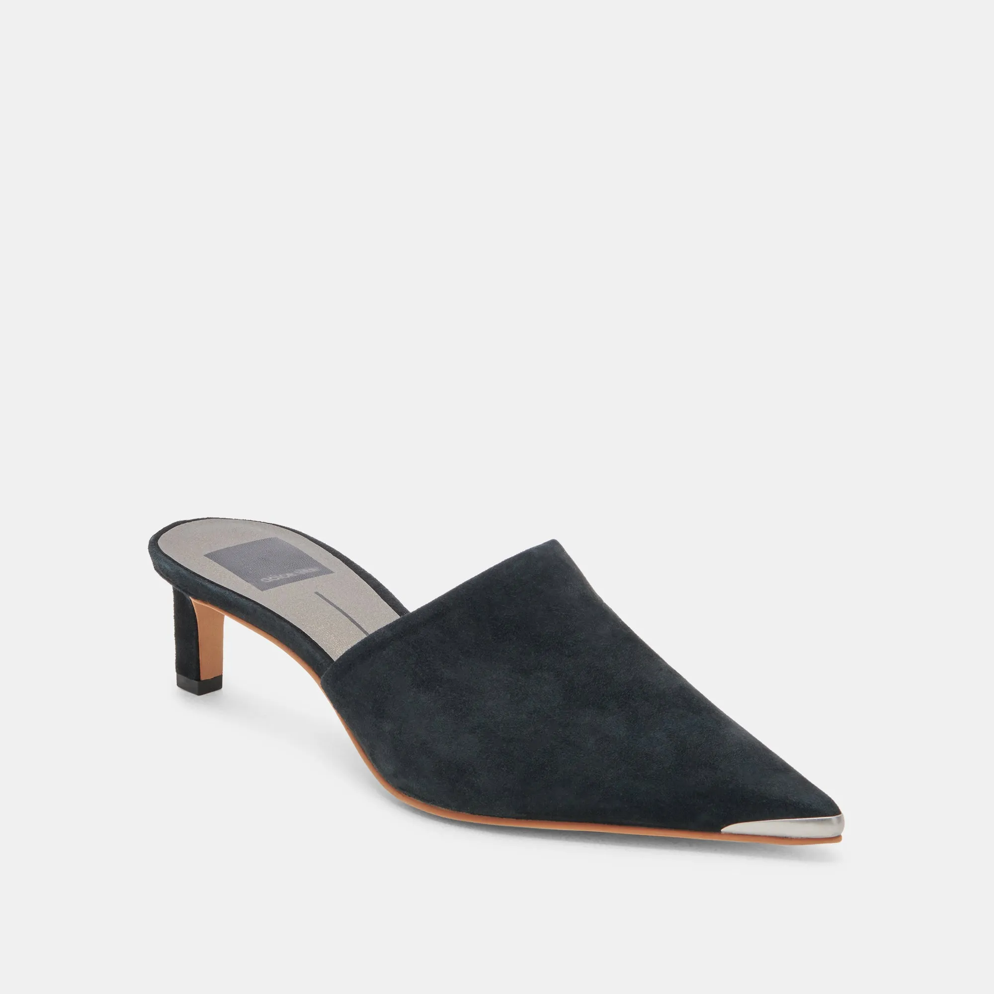 LEXY HEELS ONYX SUEDE