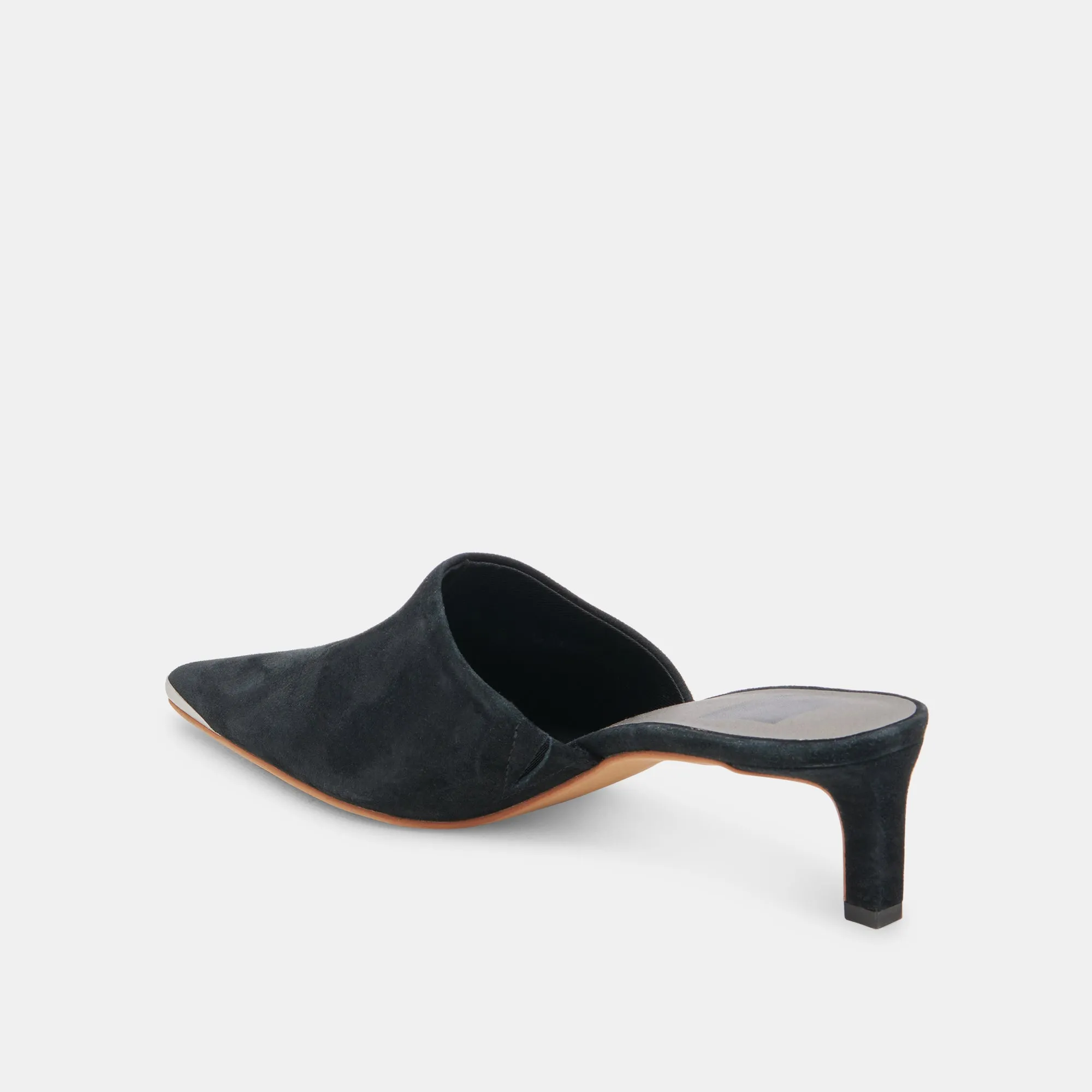 LEXY HEELS ONYX SUEDE