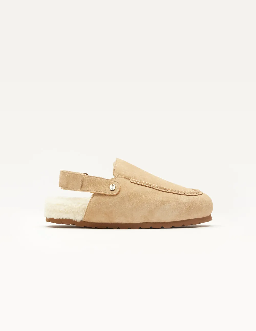 Mules Dahlia - Taupe suede