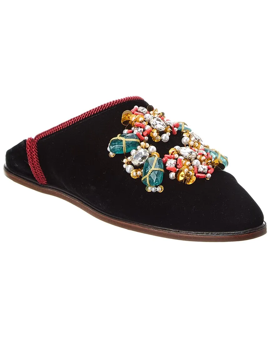 Roger Vivier Velvet Mule Shoes_Roger-Vivier