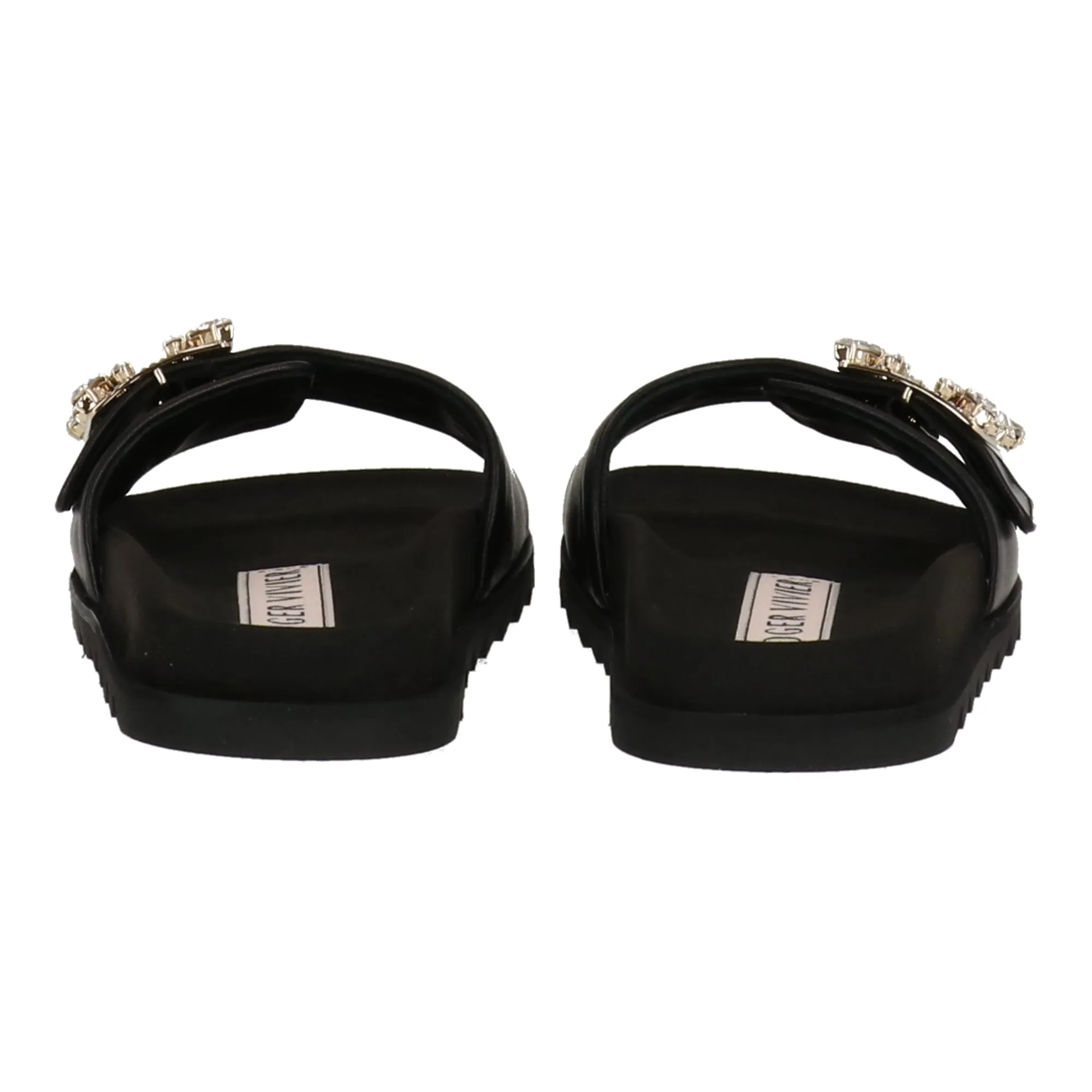 Roger Vivier Womens Black Mule Shoes_Roger-Vivier