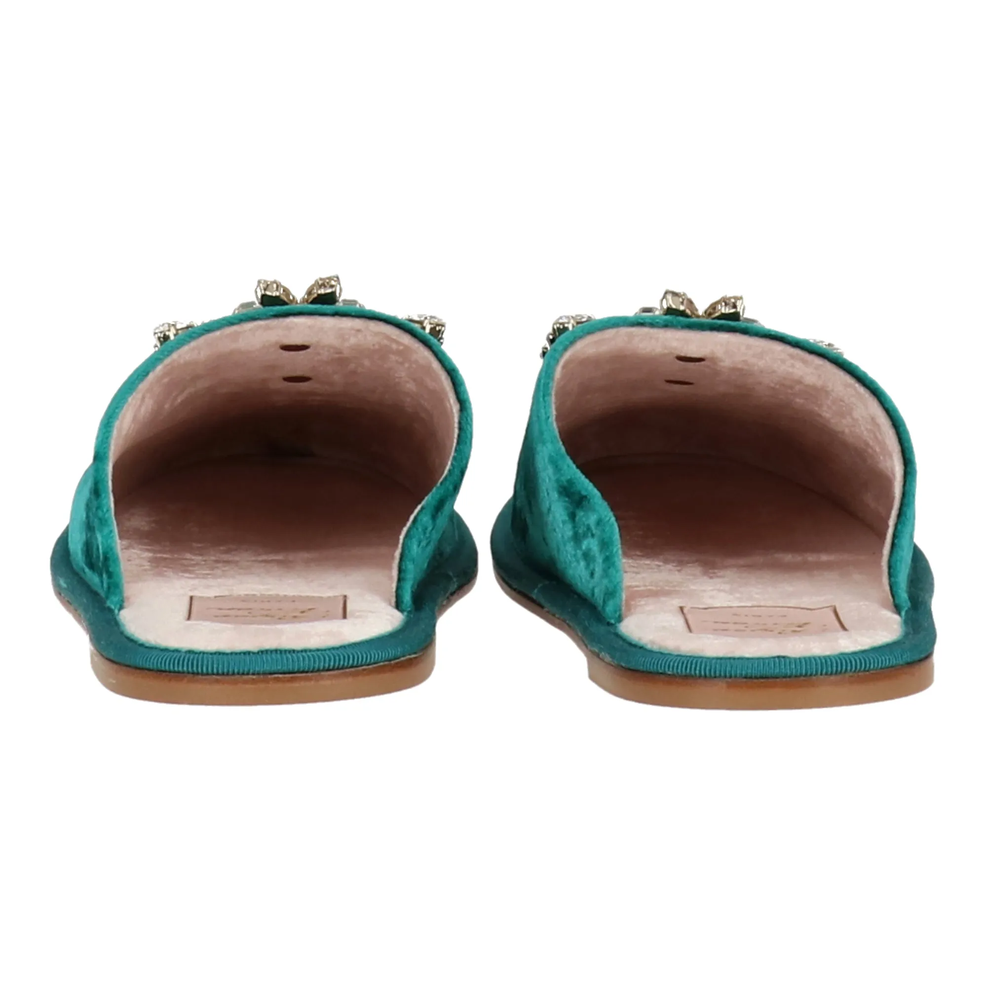 Roger Vivier Womens Blue Mule Shoes_Roger-Vivier