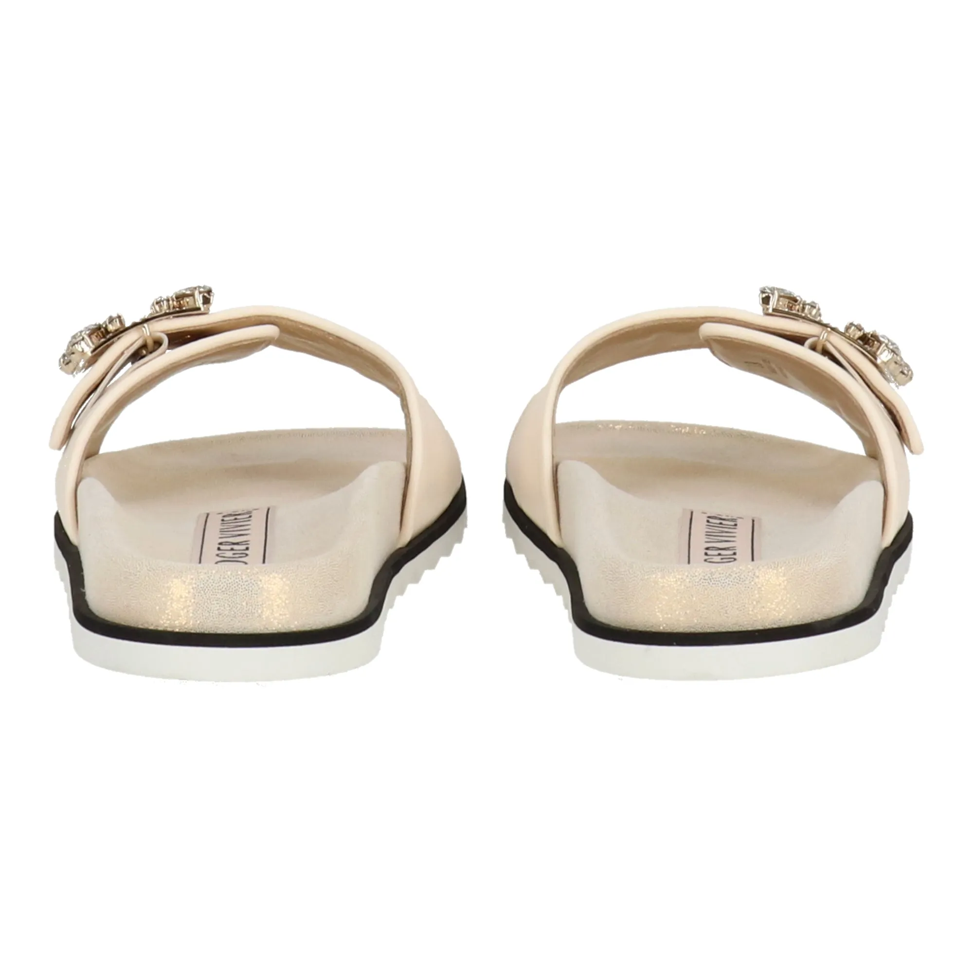 Roger Vivier Womens Ivory Mule Shoes_Roger-Vivier