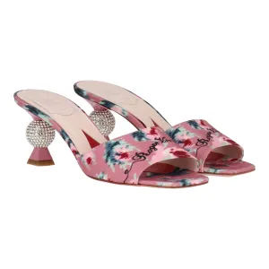Roger Vivier Womens Light Pink Mule Shoes_Roger-Vivier