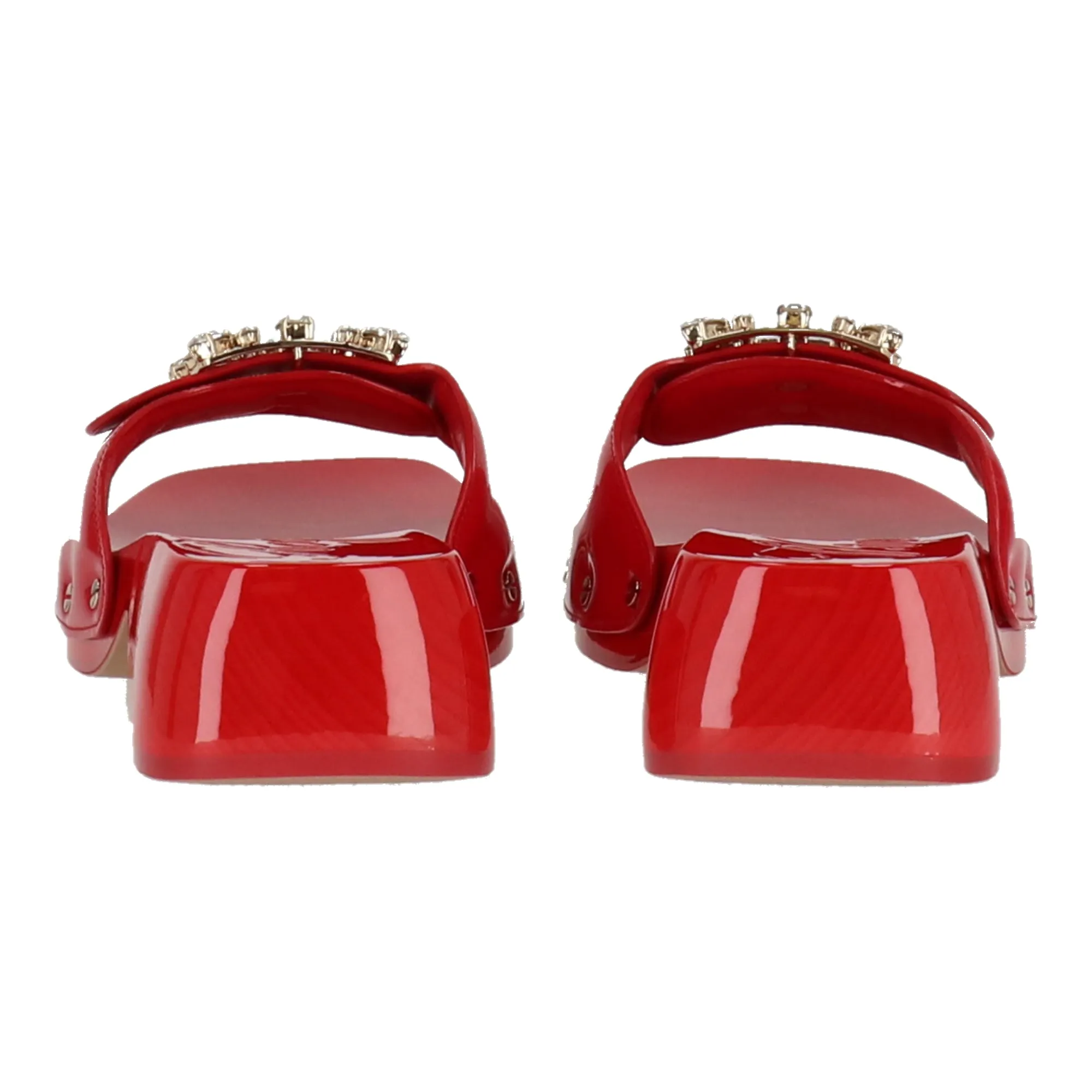 Roger Vivier Womens Red Mule Shoes_Roger-Vivier