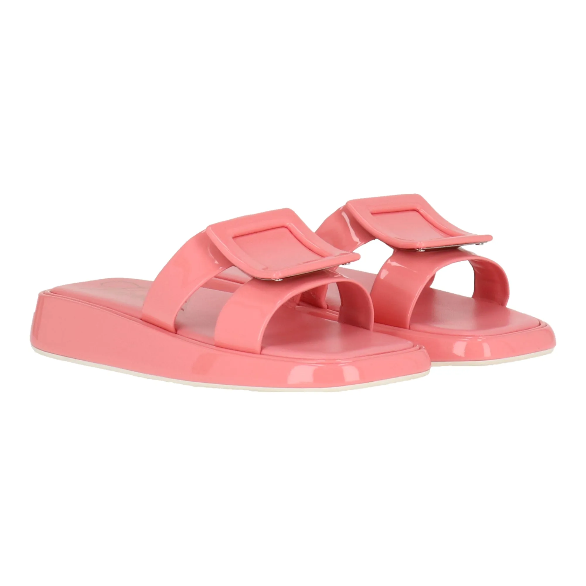 Roger Vivier Womens Rose Mule Shoes_Roger-Vivier
