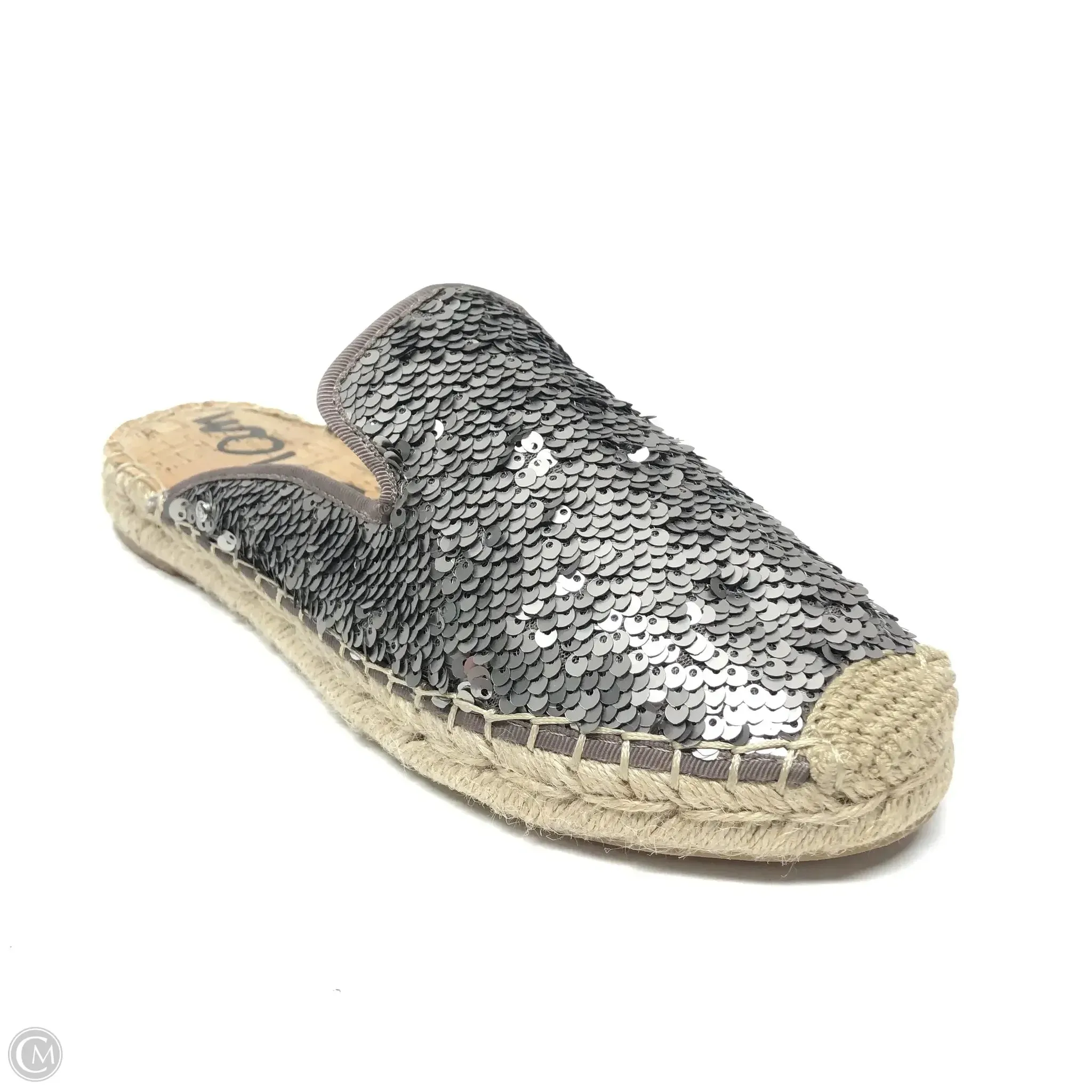Sandals Flats By Sam Edelman In Silver, Size: 8 sam edelman