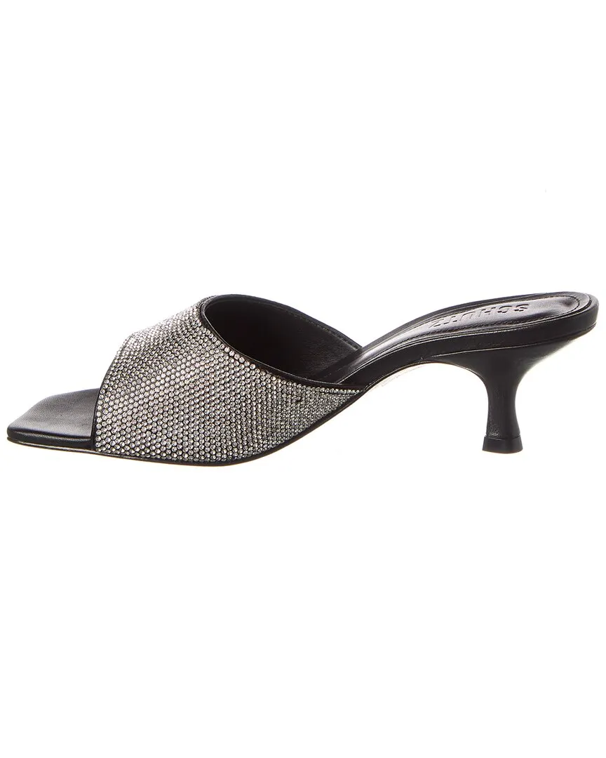 Schutz Dethalia Glam Leather Mule