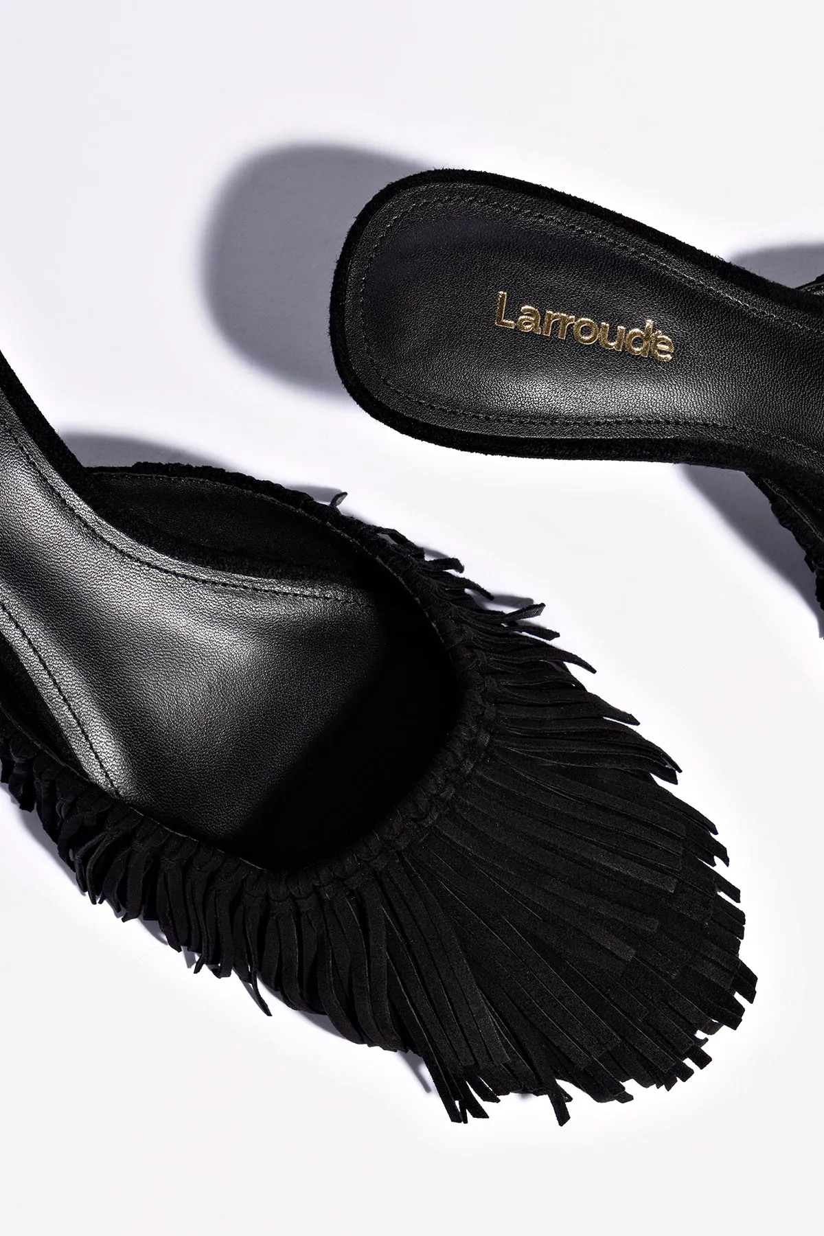 Sienna Mule In Black Suede