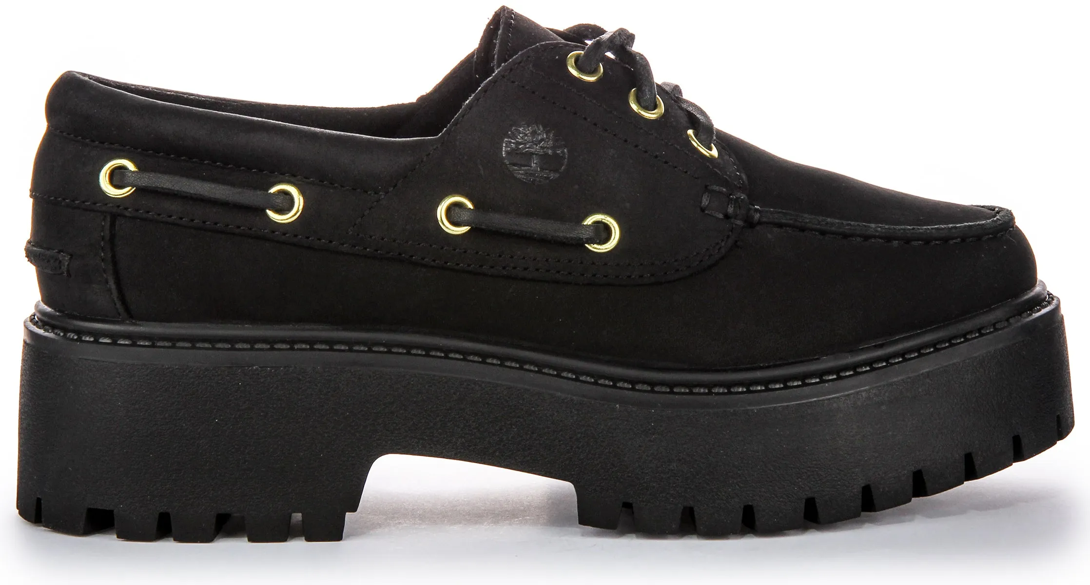 Timberland Stone Street Boat Shoe A6Ave In Black For Women Shoes Timberland