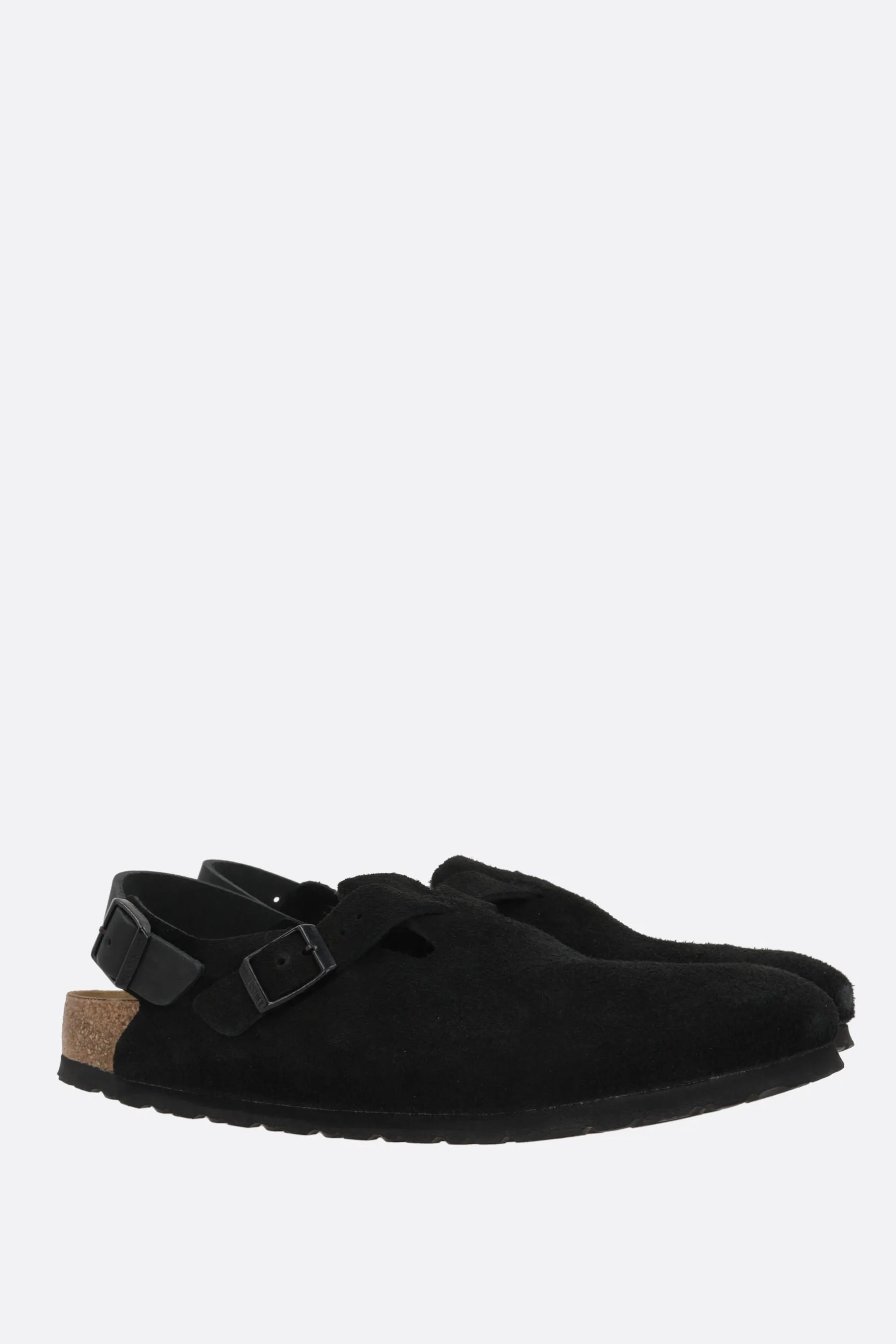 Tokio II flat slingbacks in suede (Narrow Fit)