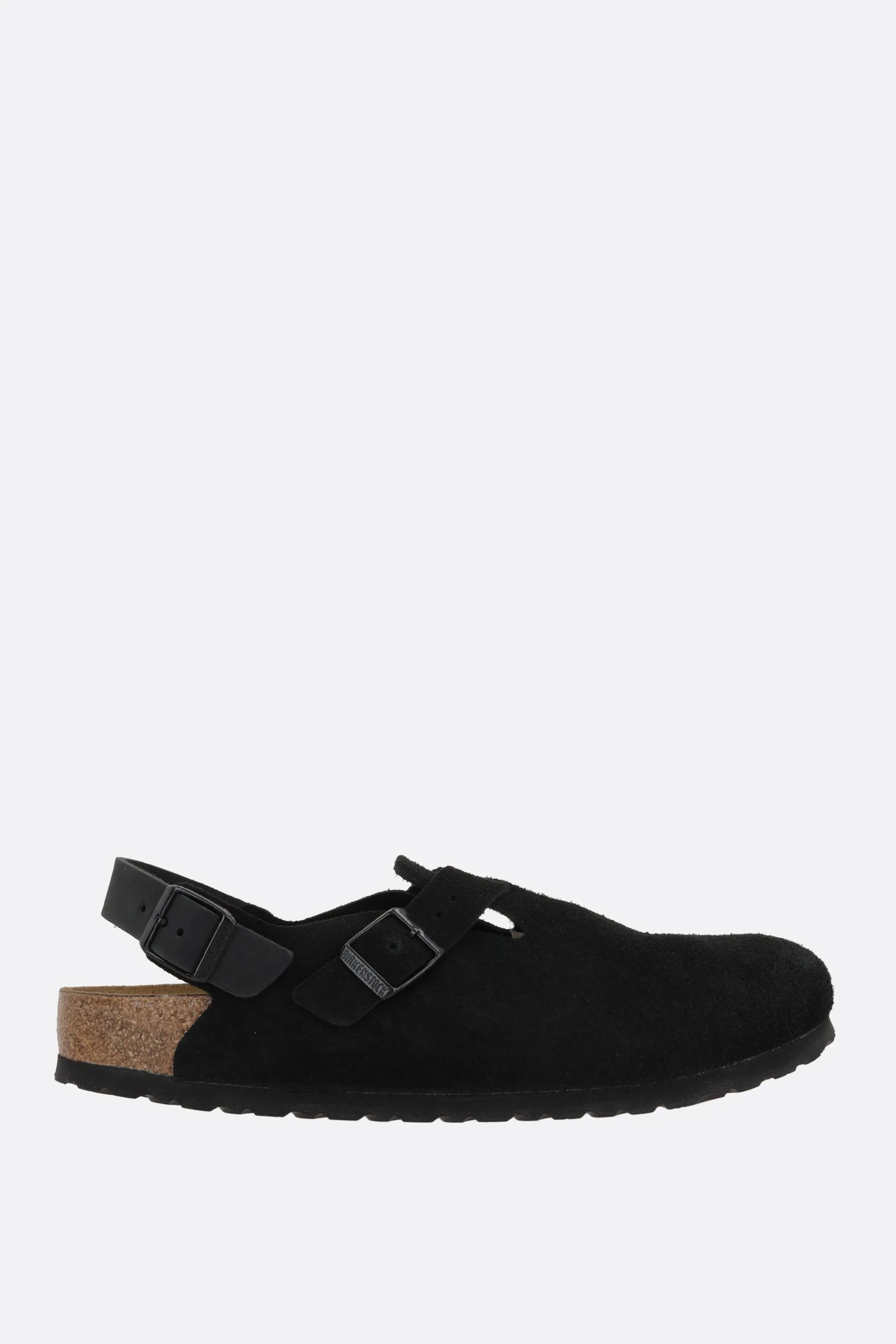 Tokio II flat slingbacks in suede (Narrow Fit)