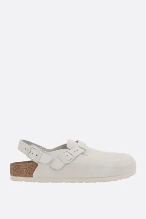 Tokio II flat slingbacks in suede (Narrow Fit)