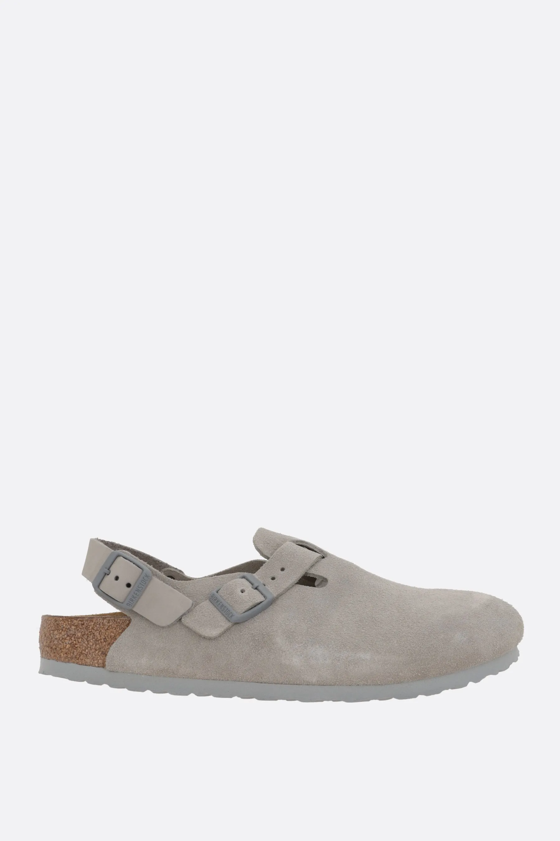 Tokio II flat slingbacks in suede (Narrow Fit)